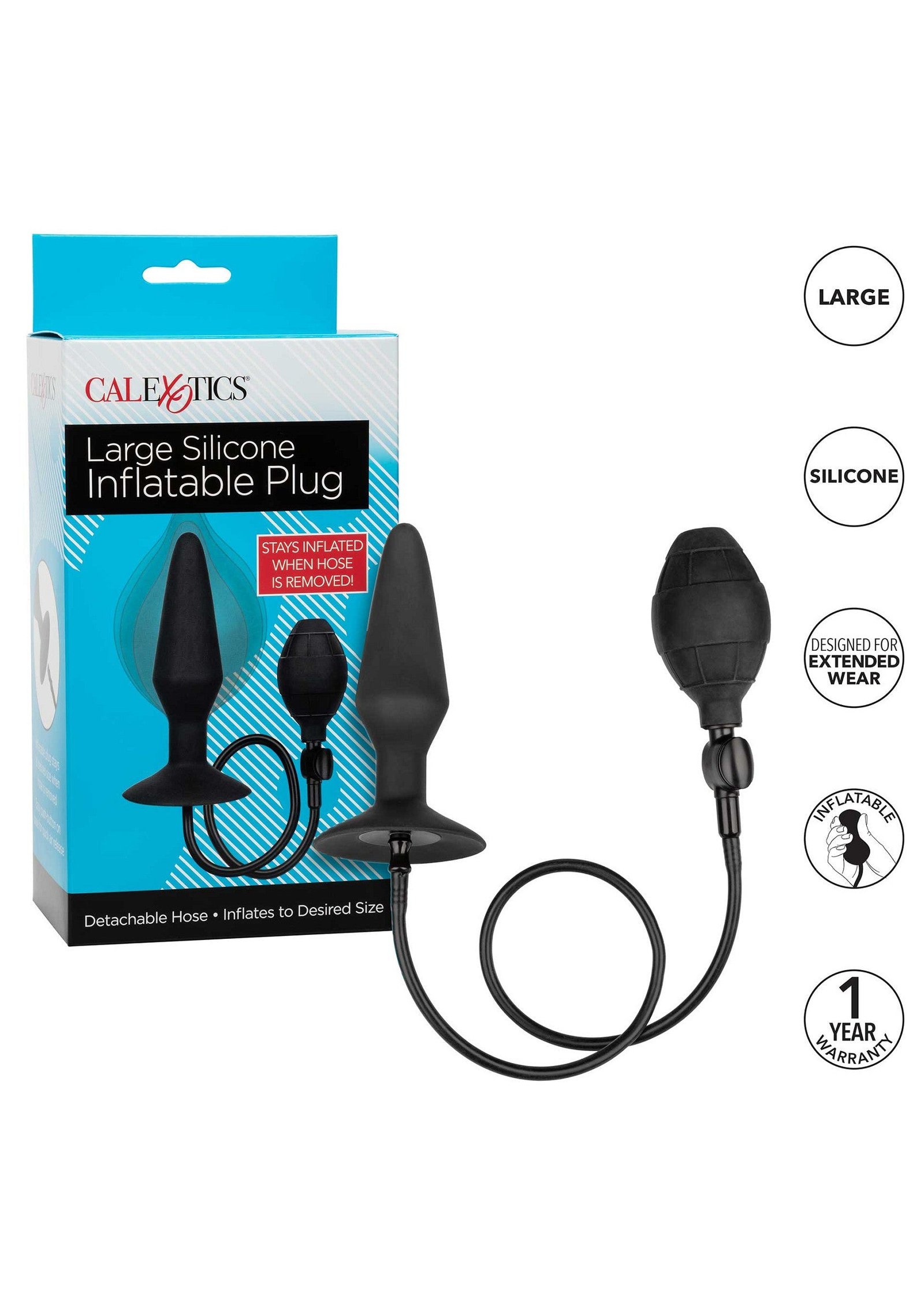 Large Silicone Inflatable Plug 5