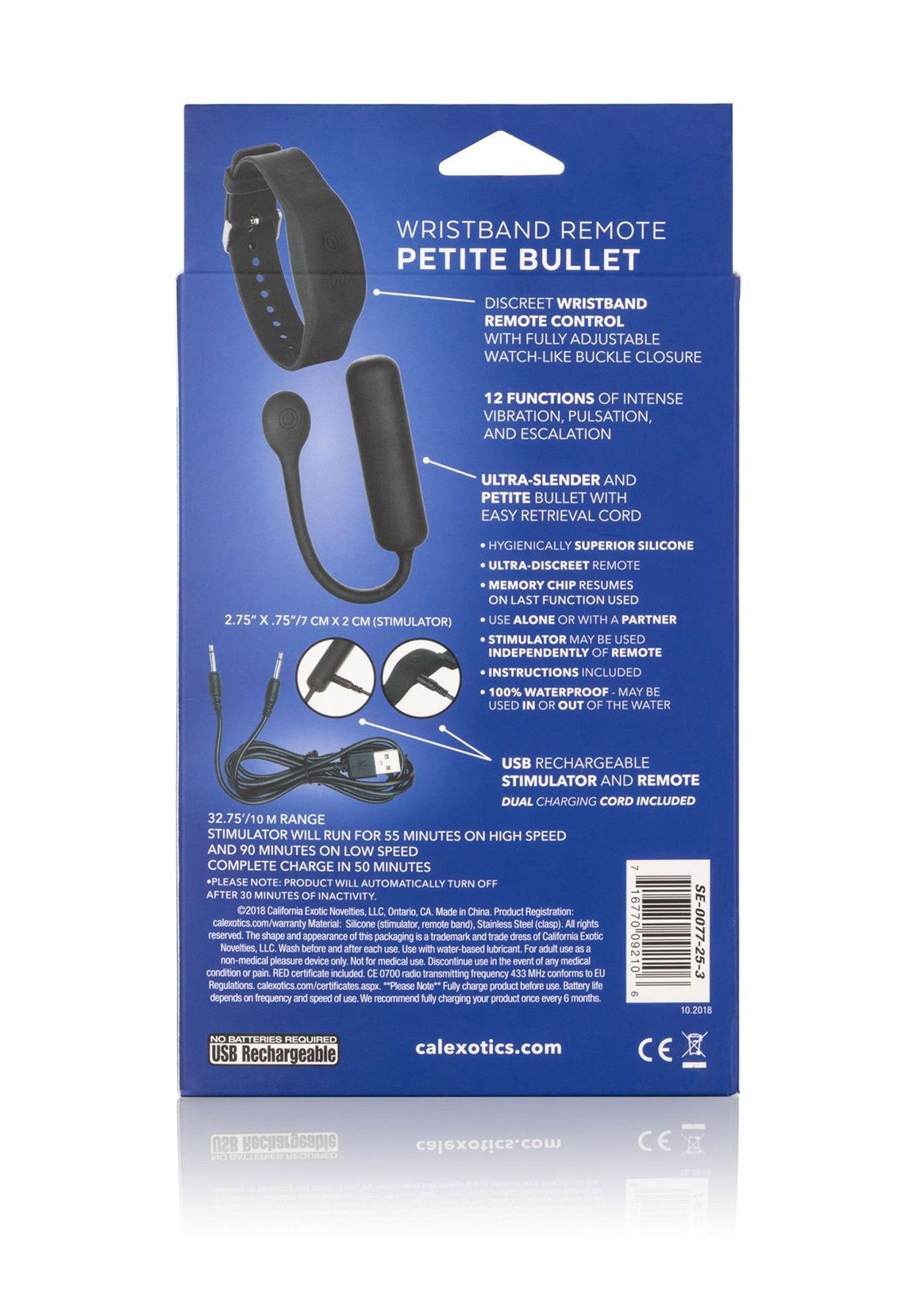 Wristband Remote Petite Bullet 2