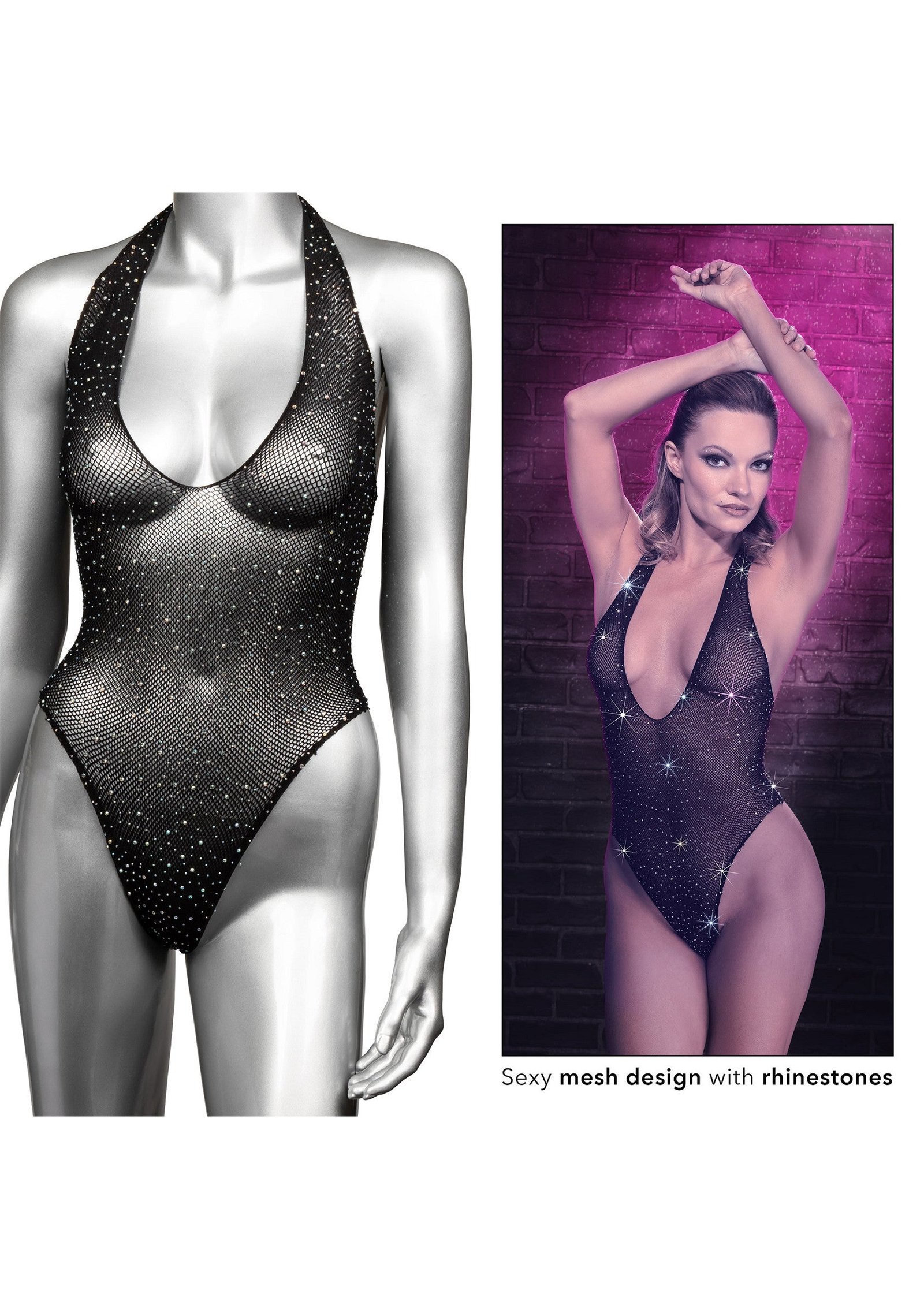 Deep V Bodysuit 2