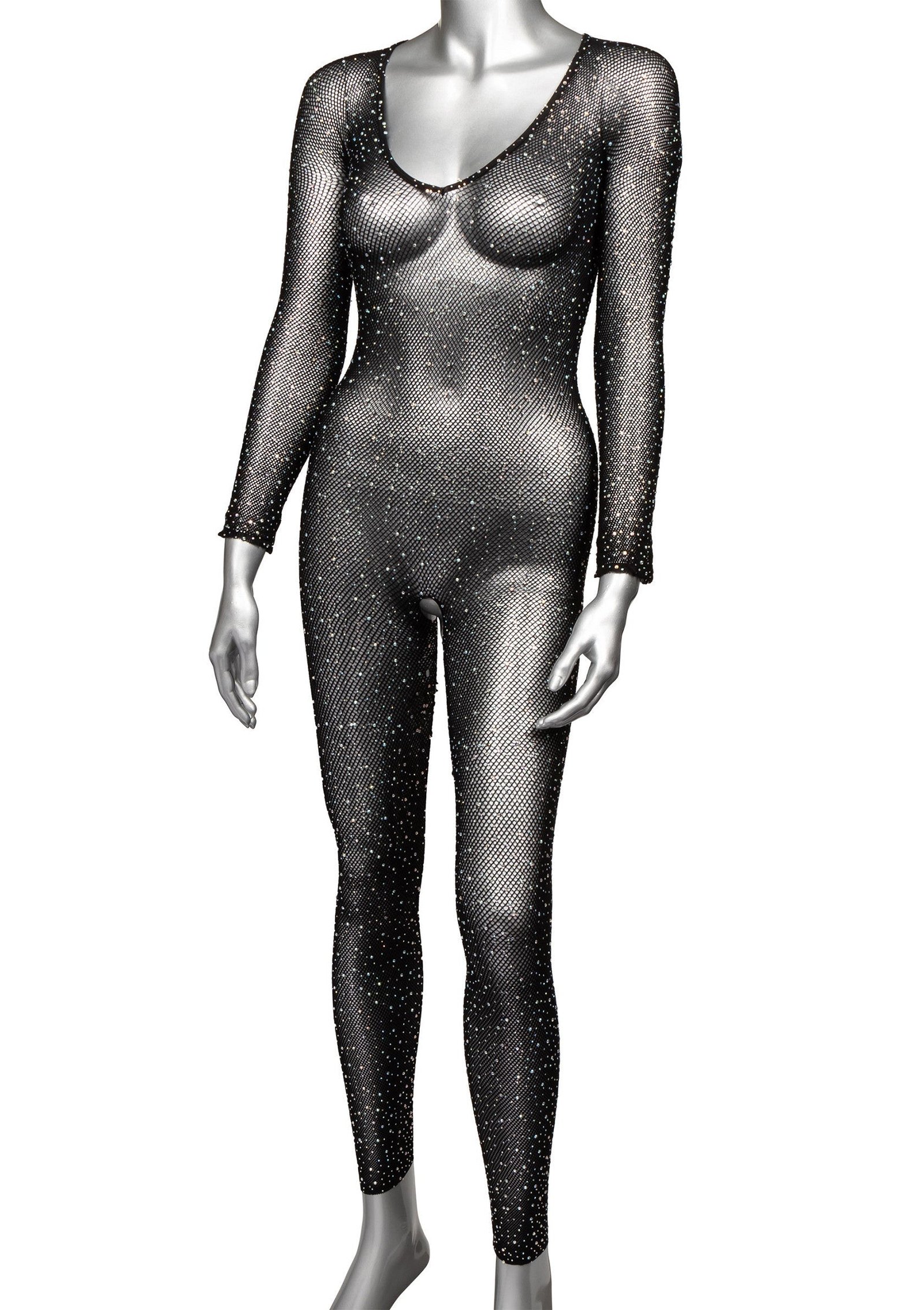 Crotchless Bodystocking Plus 1