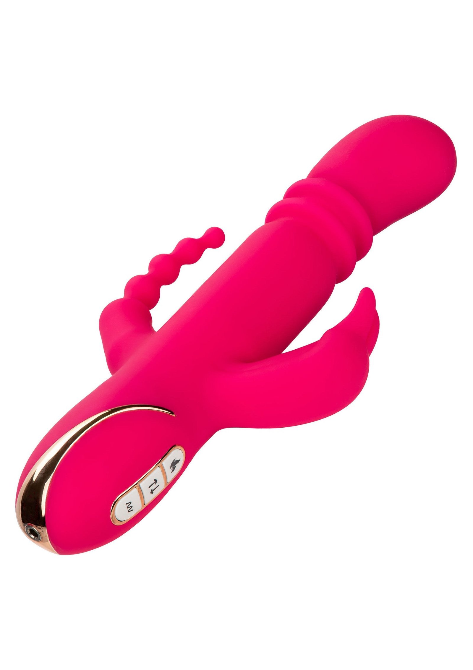 Heated Silicone Triple Rabbit 2
