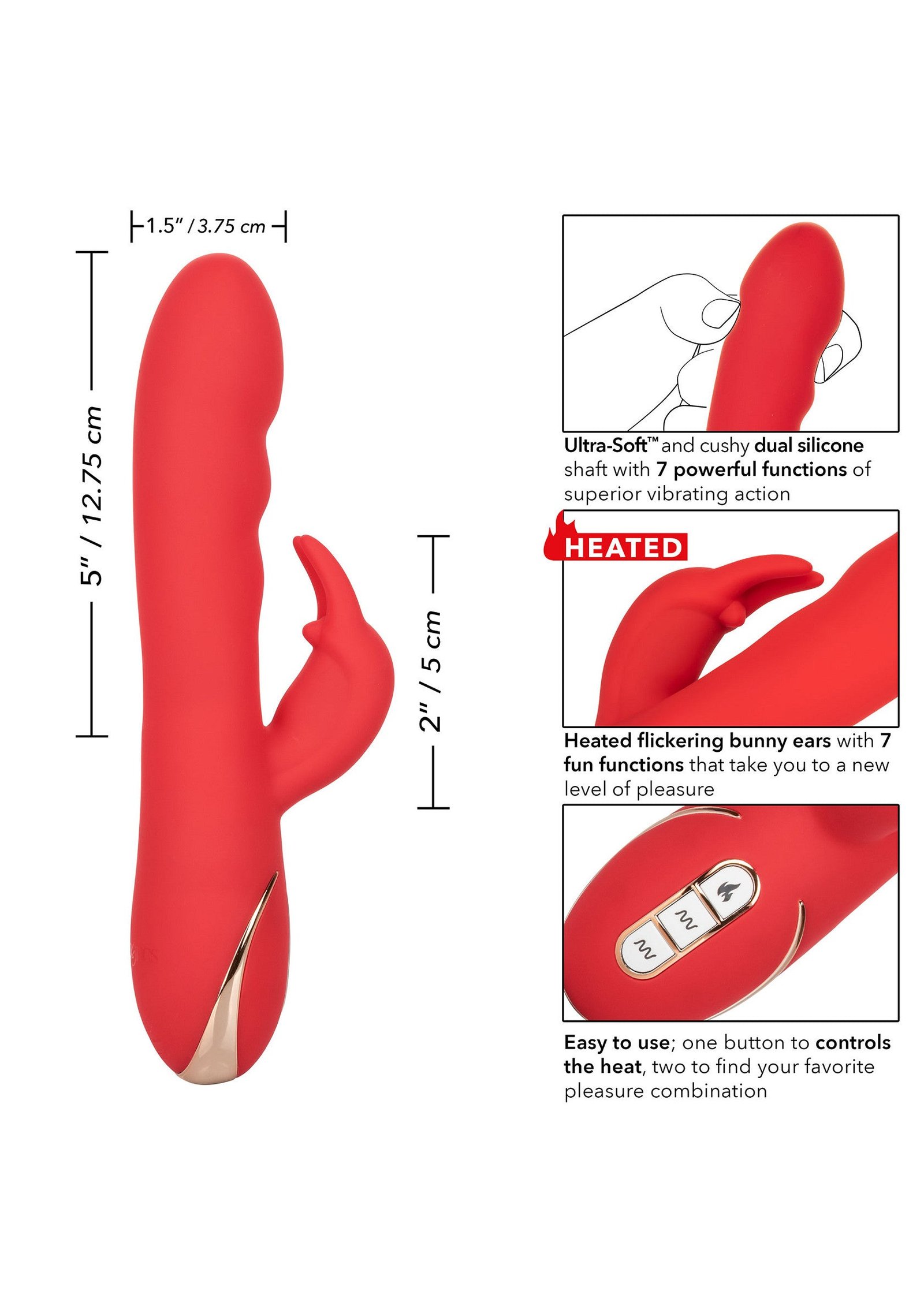 Heated Ultra-Soft Rabbit 4