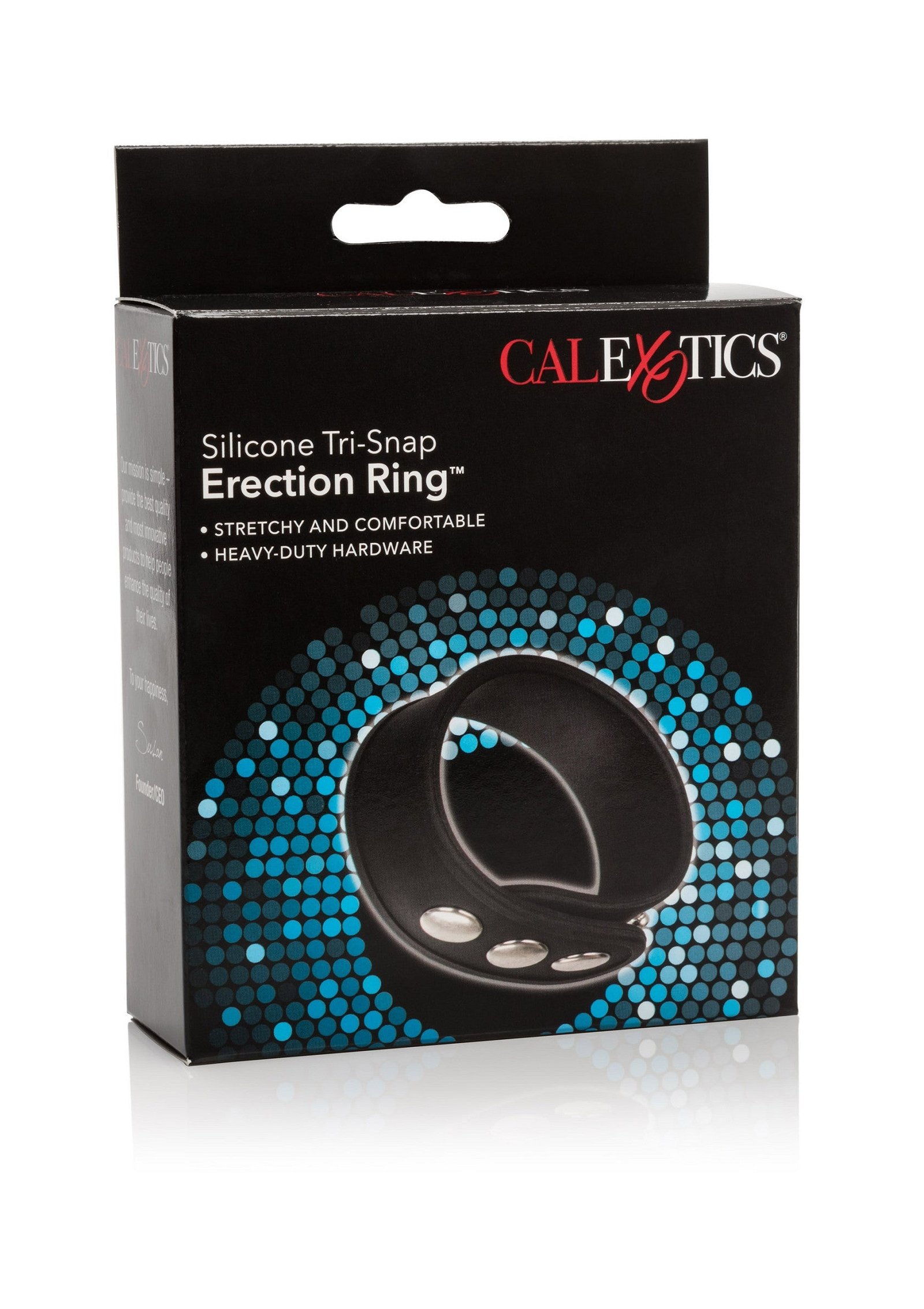 Silicone 3-Snap Erection Ring 3