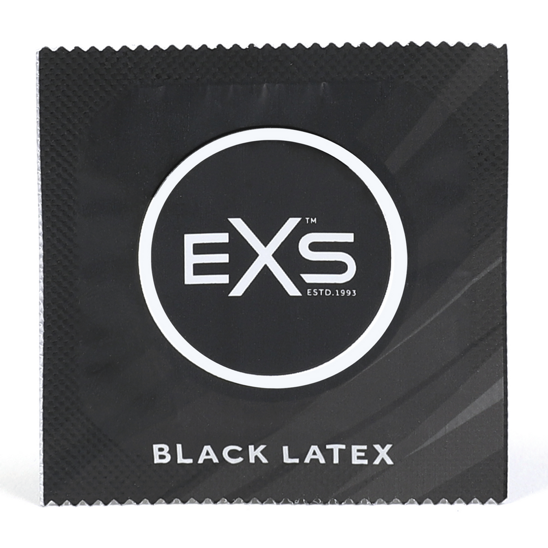 EXS Black Latex - Condoms - 12 Pieces 2