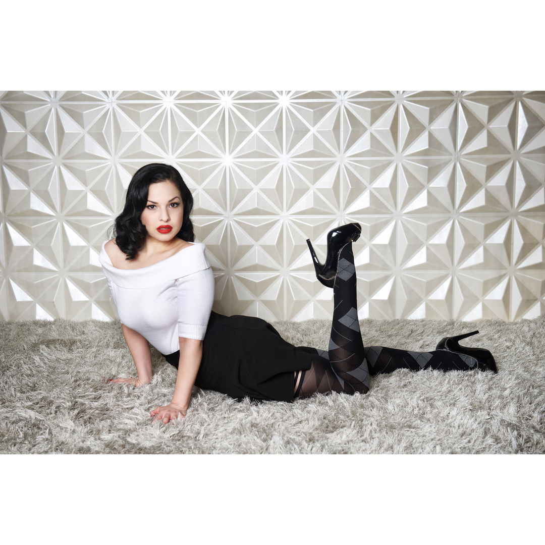 Kimmie - Thigh High - B - Black 5