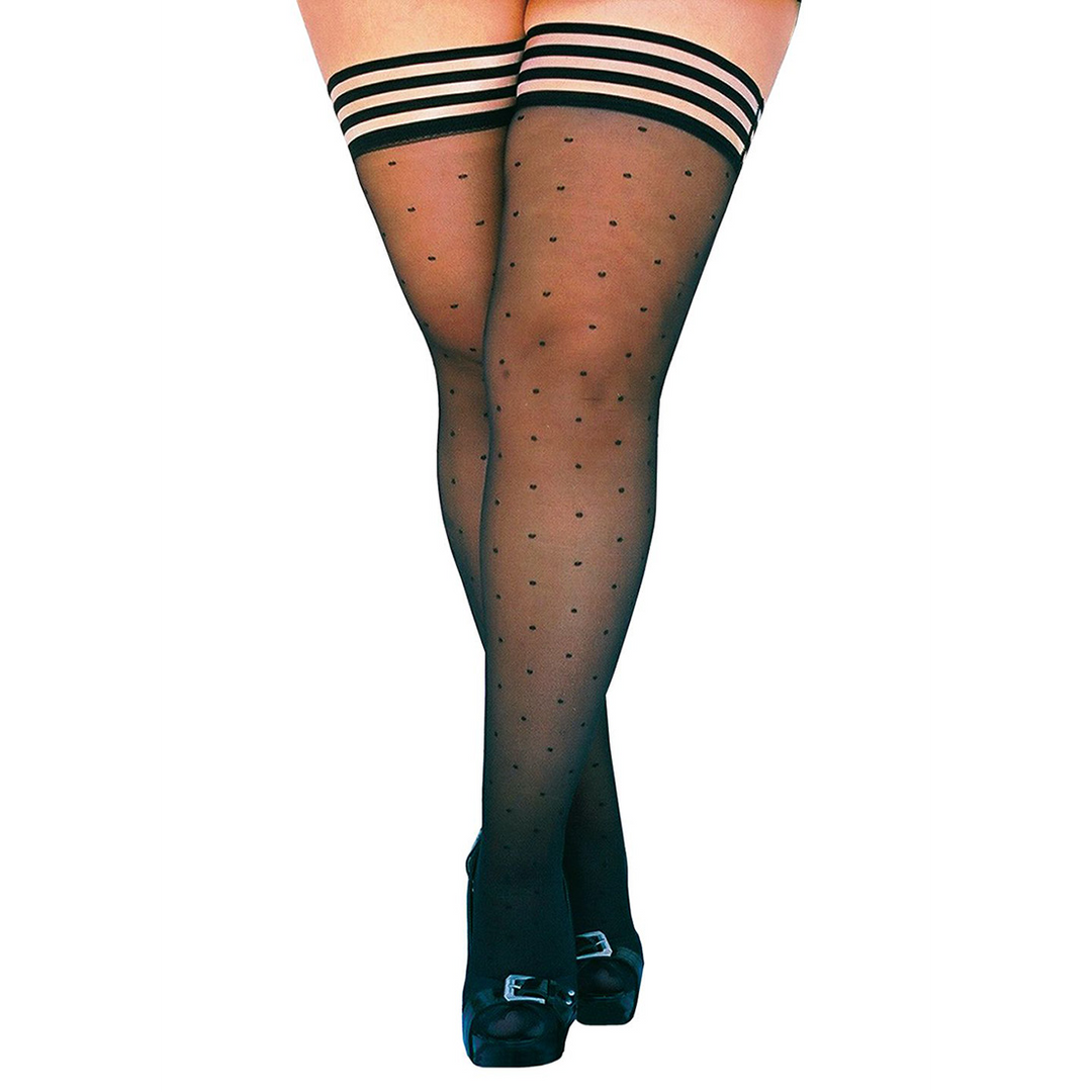 Ally - Thigh High - A - Black 4