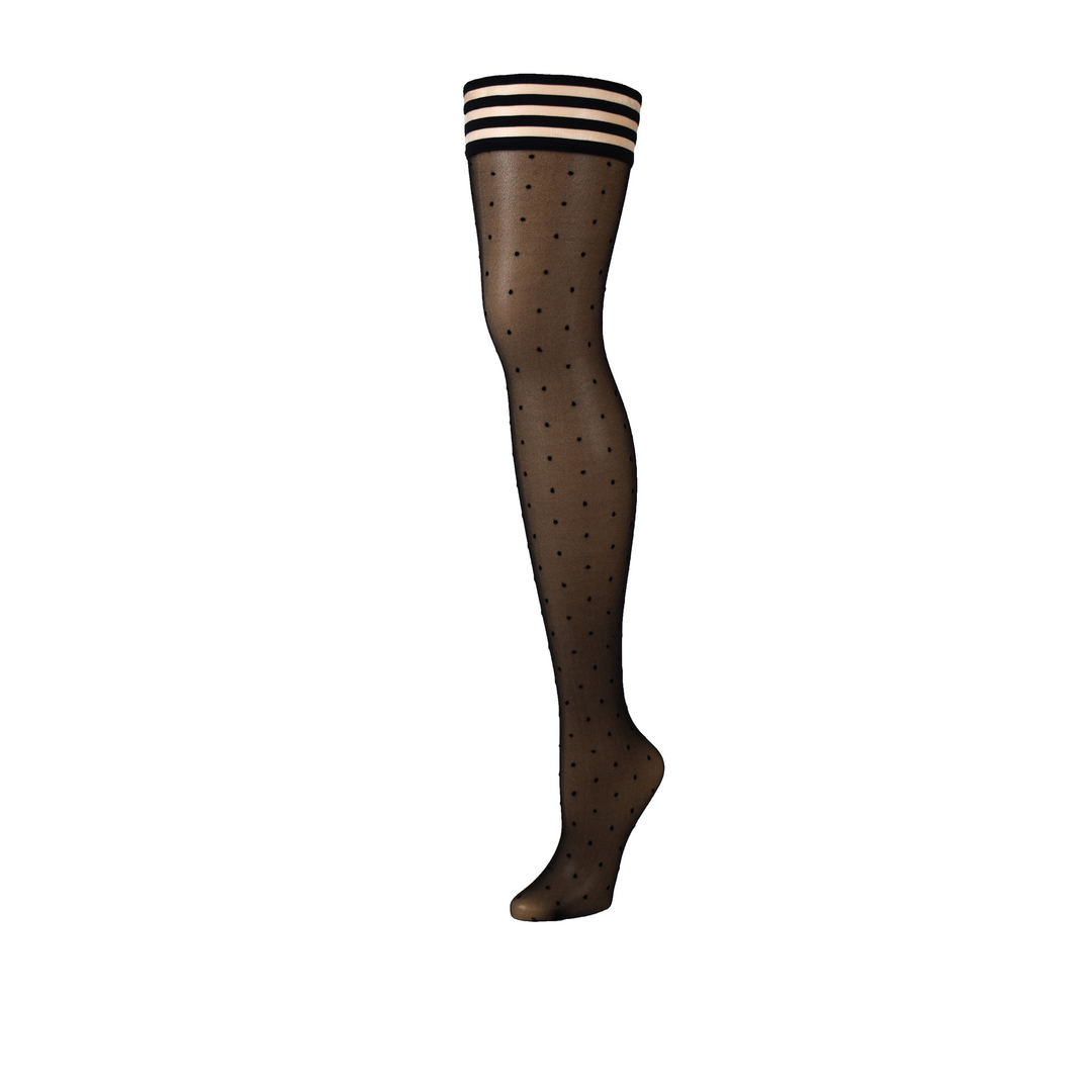 Ally - Thigh High - A - Black 1