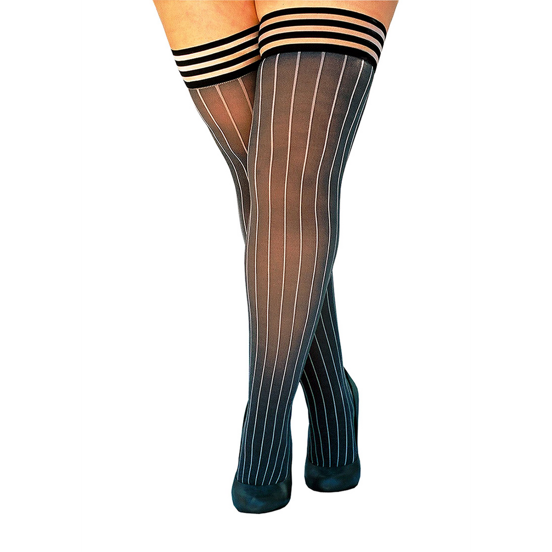 Annabelle - Thigh High - C - Grey 4
