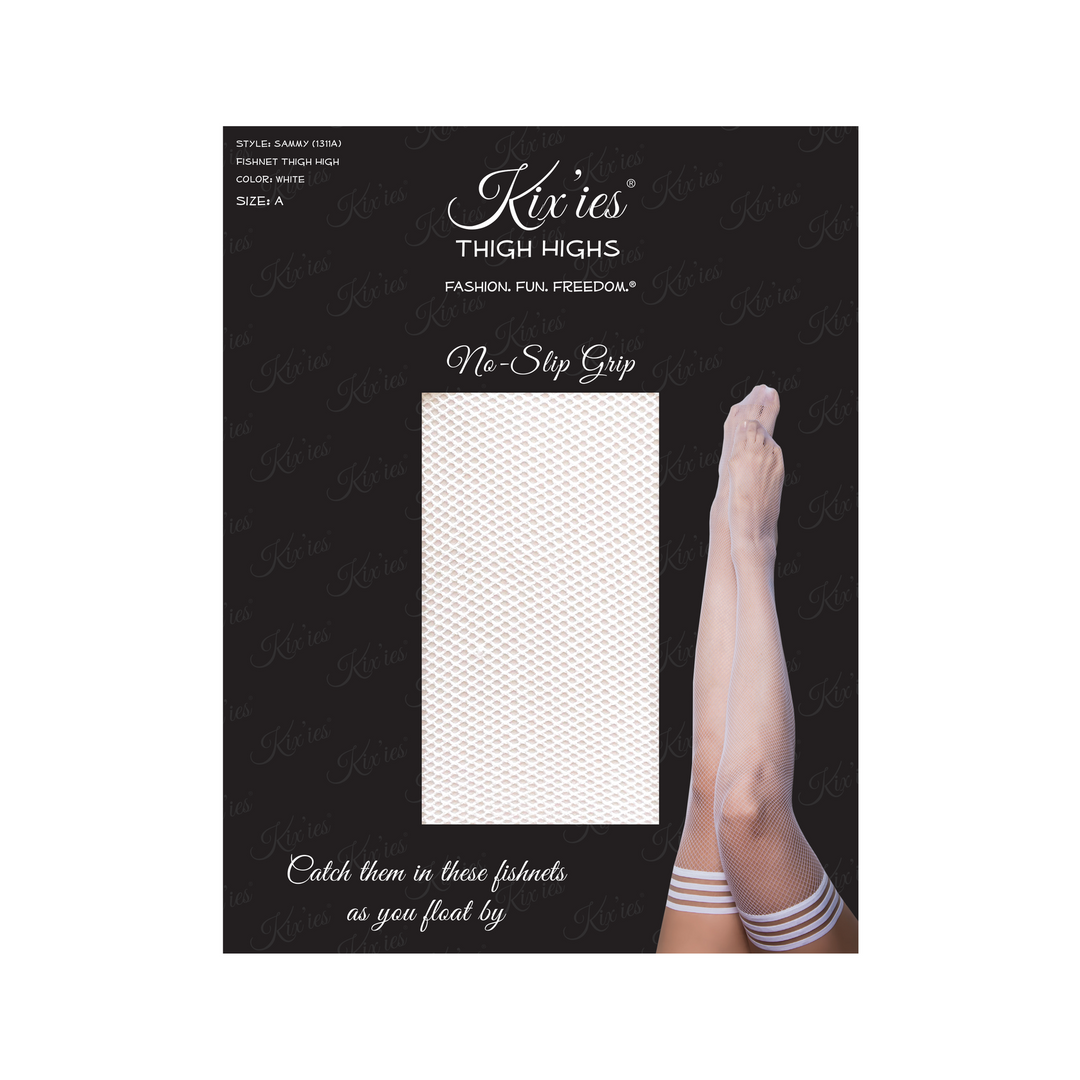 Sammy - Thigh High - C - White 2