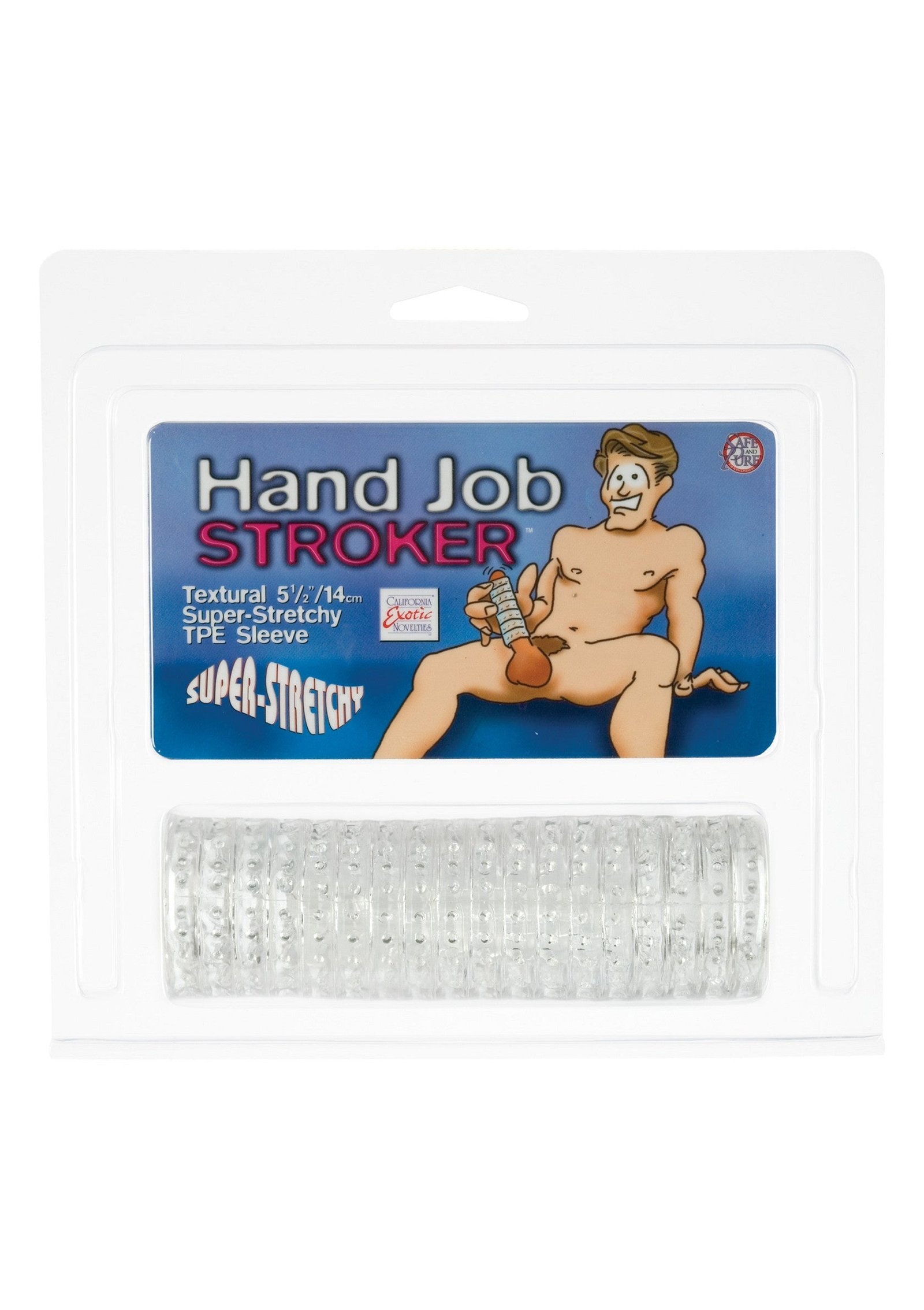 Hand Job Stroker Clear 2