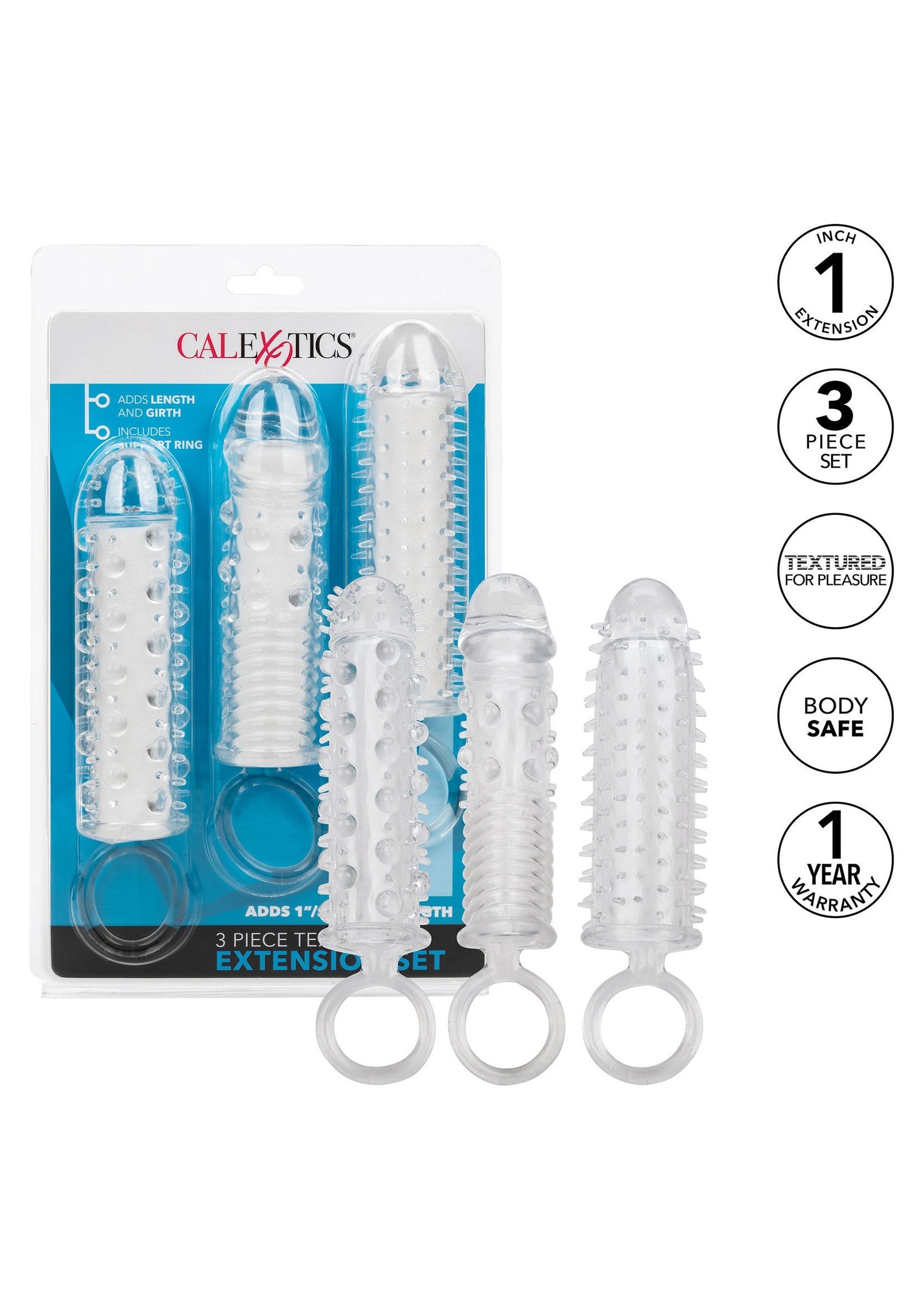 Textured Extension Set 3 pcs 5