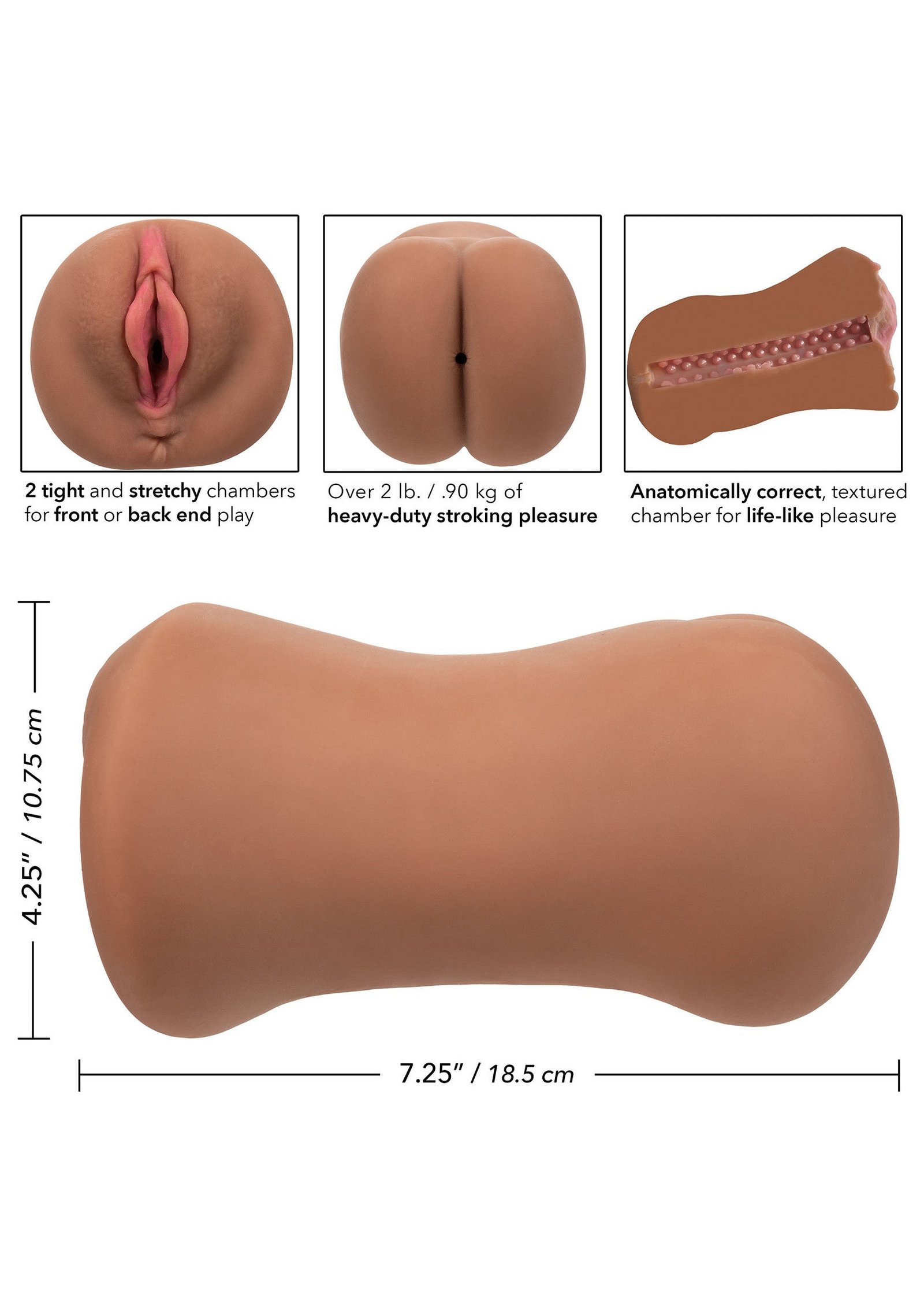 Stroke It Dual Entry Pussy Ass 3