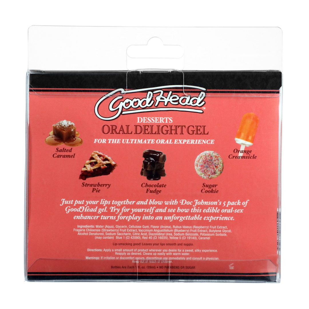 Oral Delight Gel - Desserts - 5 Pack - 1 fl oz / 29 ml 3