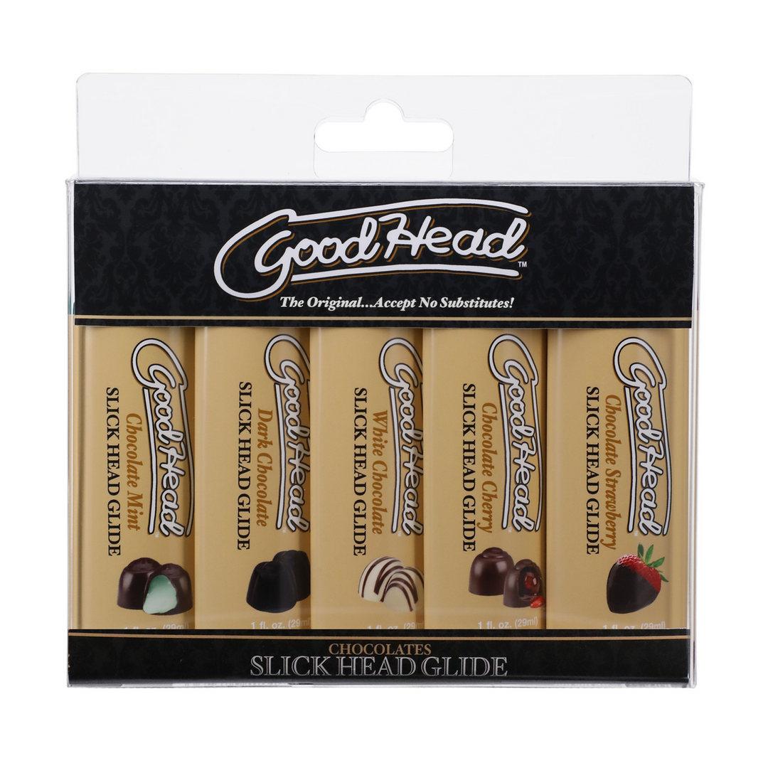 Slick Head Glide - Chocolates - 5 Pack - 1 fl oz / 29 ml 2