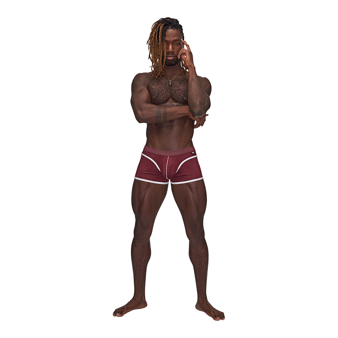 Mini Short - S - Burgundy 1