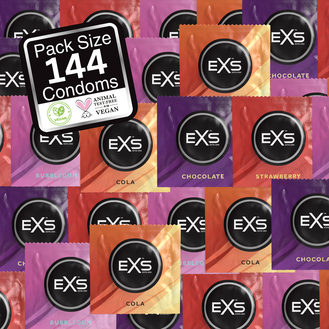 EXS Mixed Flavoured - Condoms - 144 Pieces 1