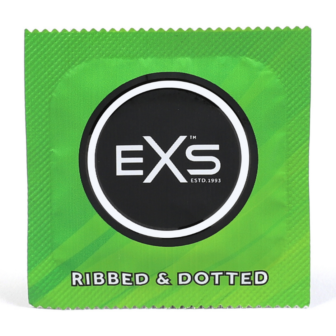 EXS Ribbed and Dotted - Condoms - 144 Pieces 2