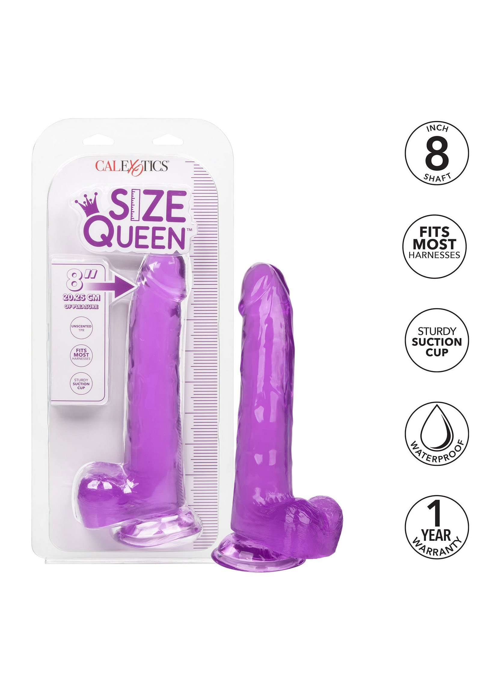 Queen Size Dong 8 inch 2
