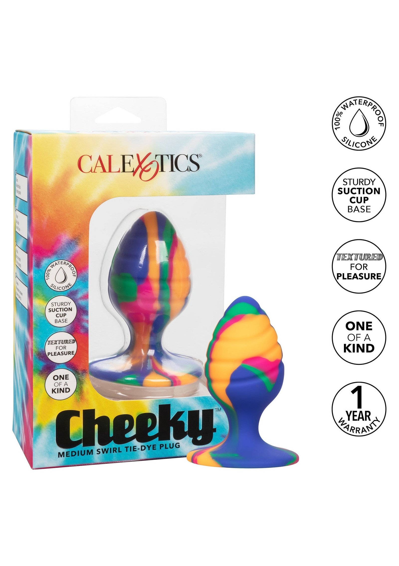 Cheeky Medium Swirl Plug 5
