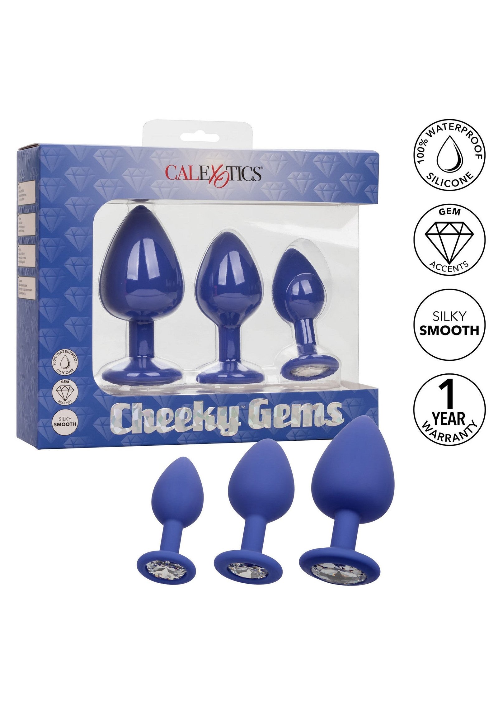 Cheeky Gems 3 pcs 4