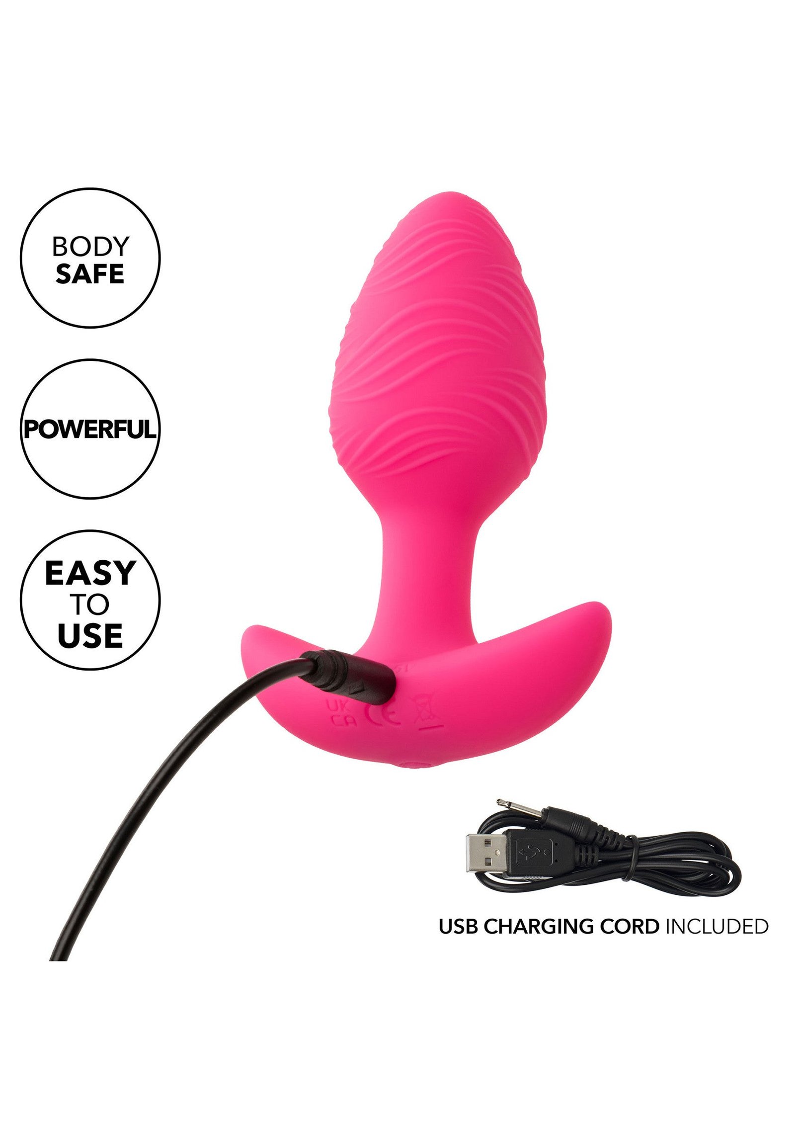 Cheeky Glow Vibrating Plug S 6