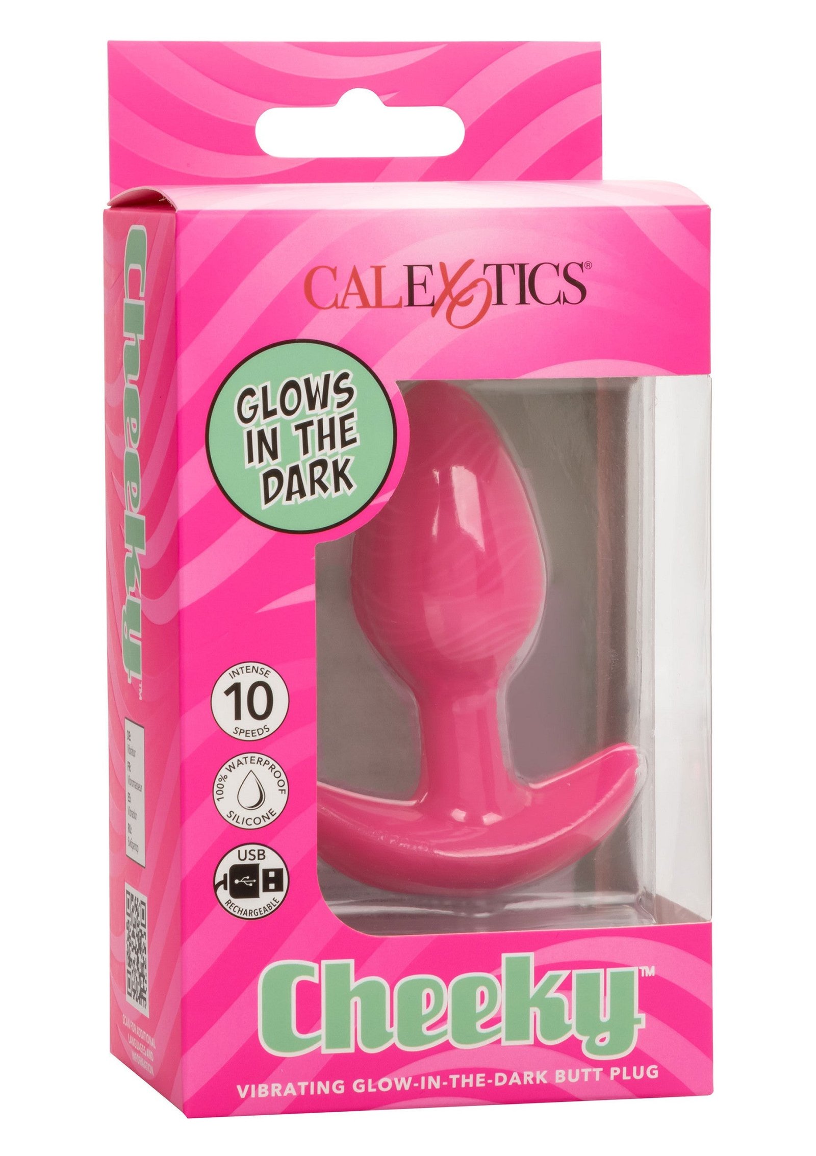 Cheeky Glow Vibrating Plug S 3
