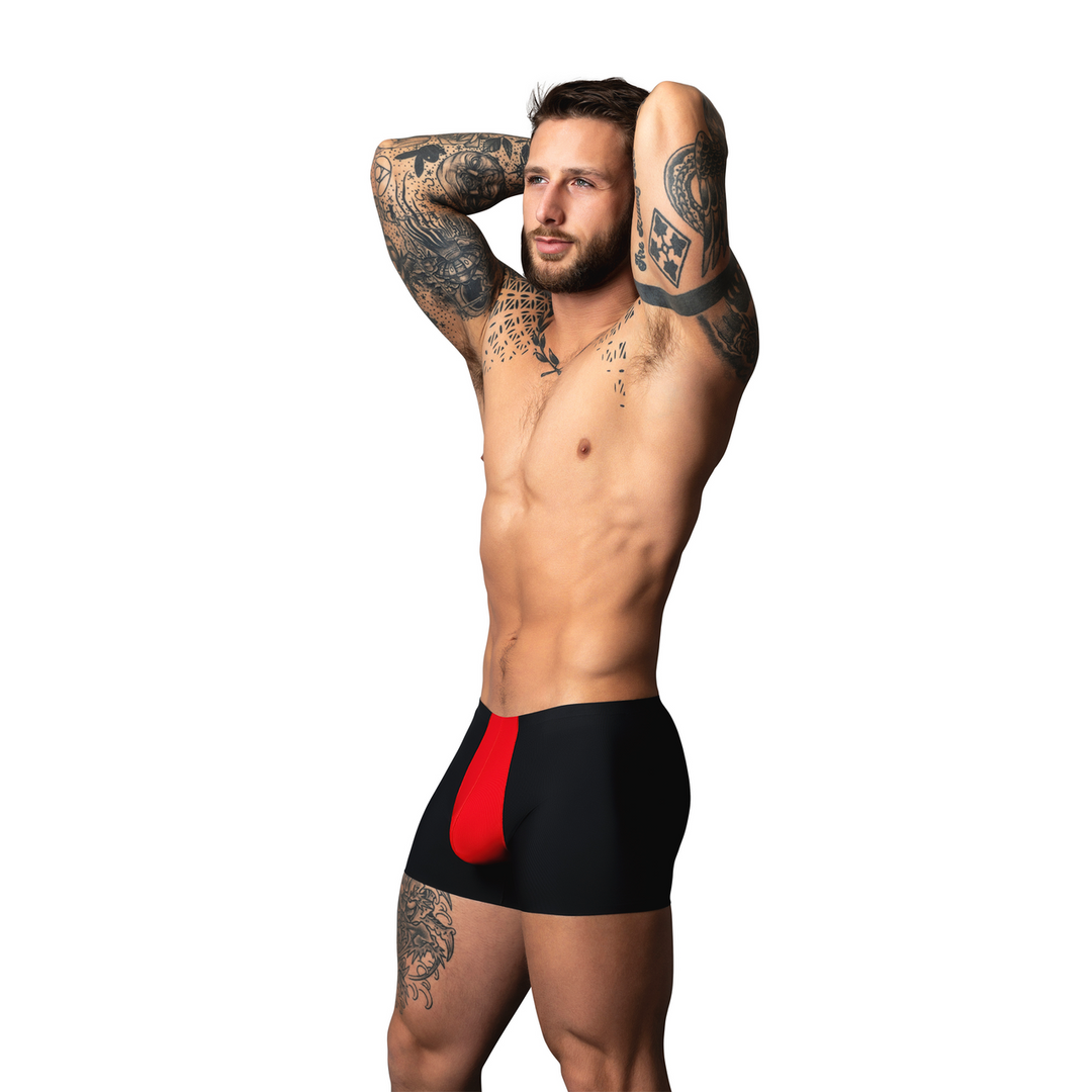 Pouch Short - L - Black/Red 4