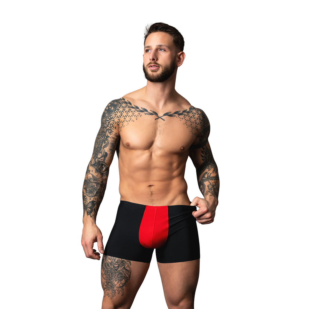 Pouch Short - L - Black/Red 1