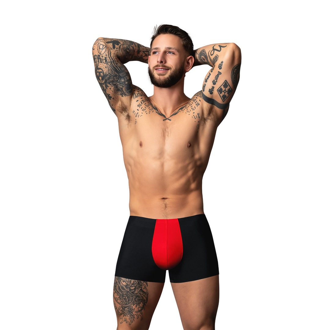 Pouch Short - S - Black/Red 3