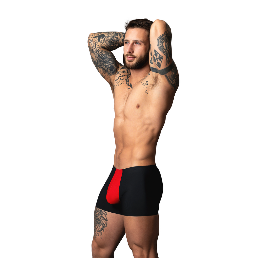 Pouch Short - S - Black/Red 4