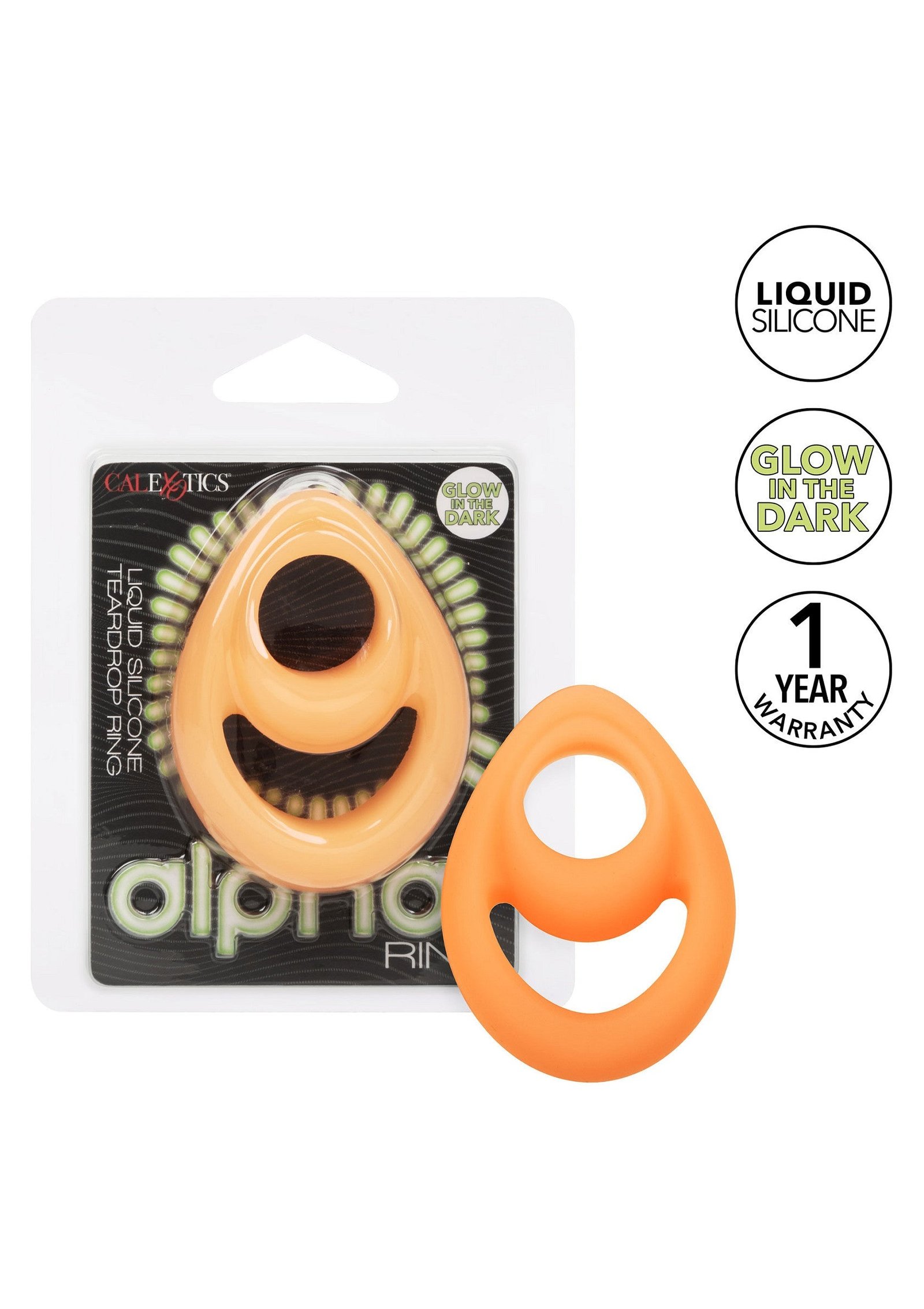 Silicone Teardrop Ring 5