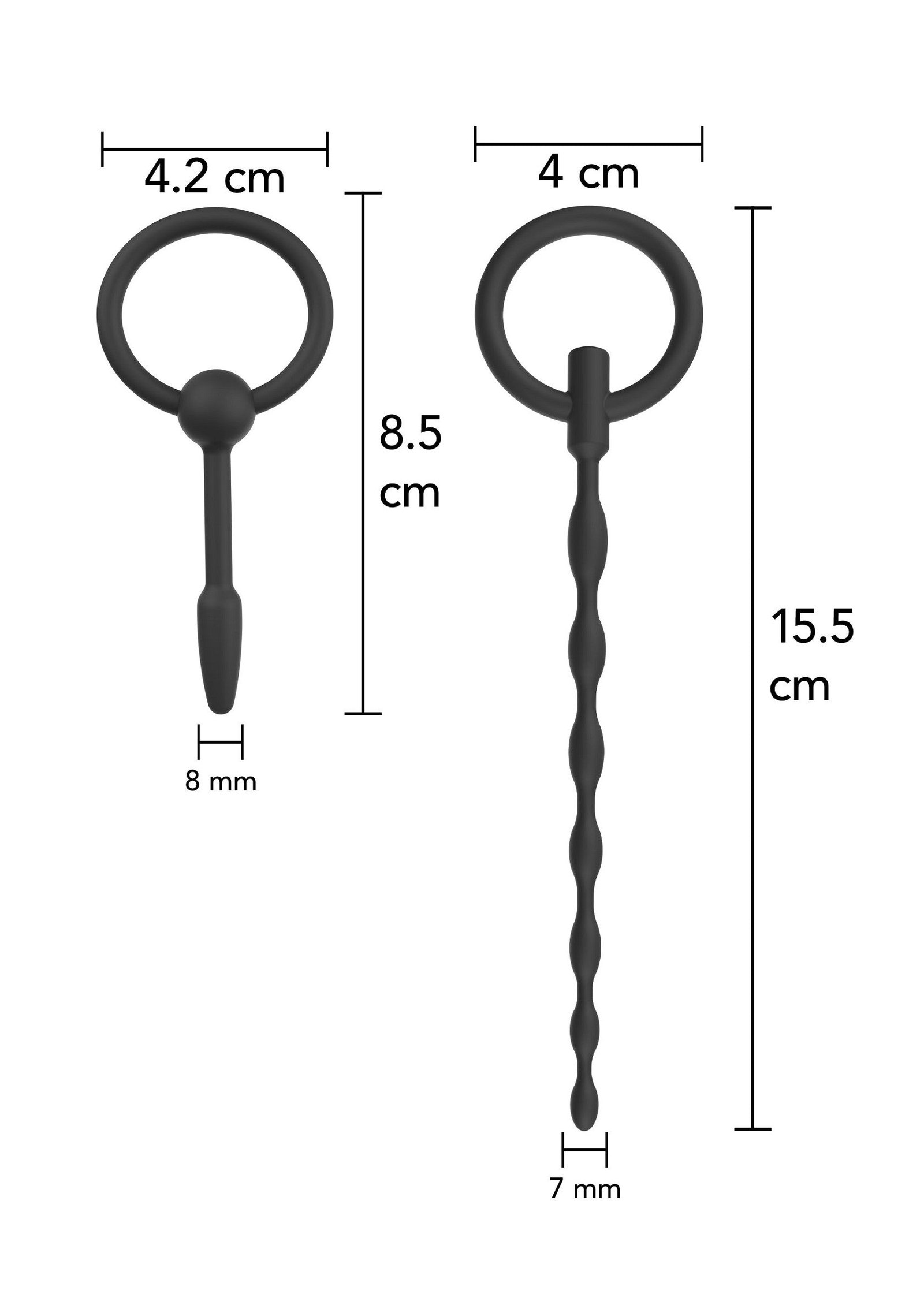Penis Plug Set Starter 2 pcs 2