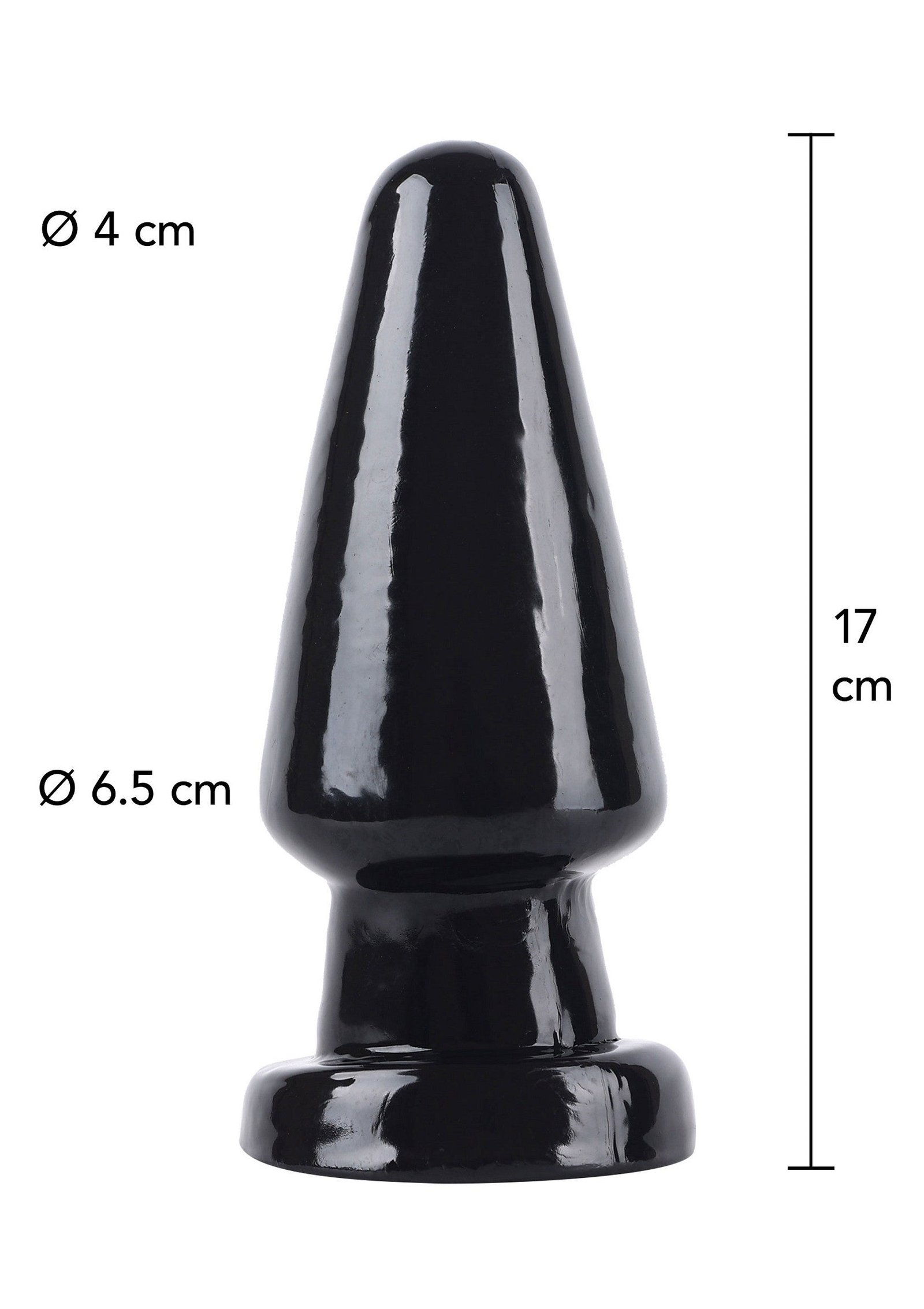 Buttplug Cone Head Large 17 cm 1