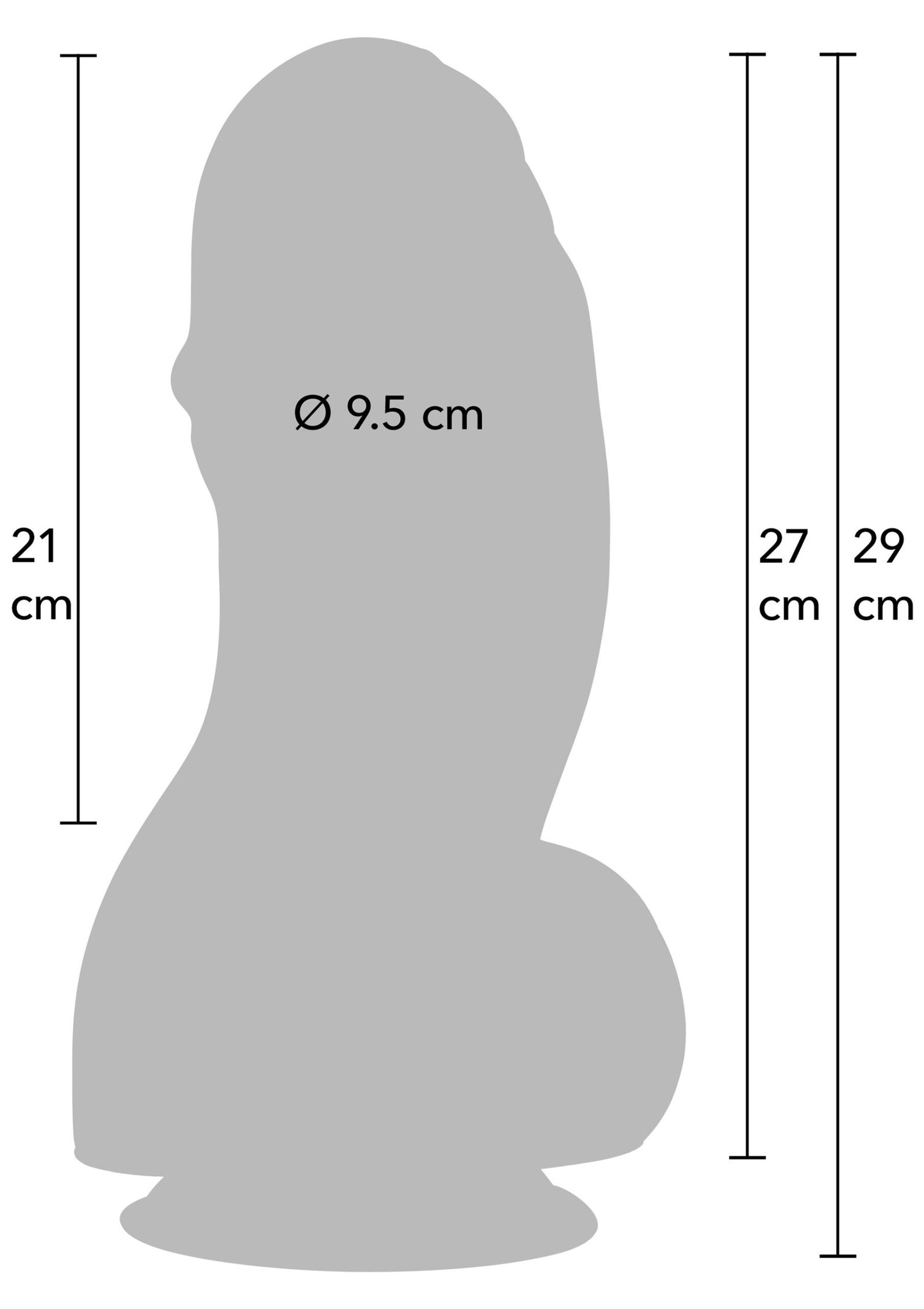 Fat Boys Dildo PVC 27 cm 2
