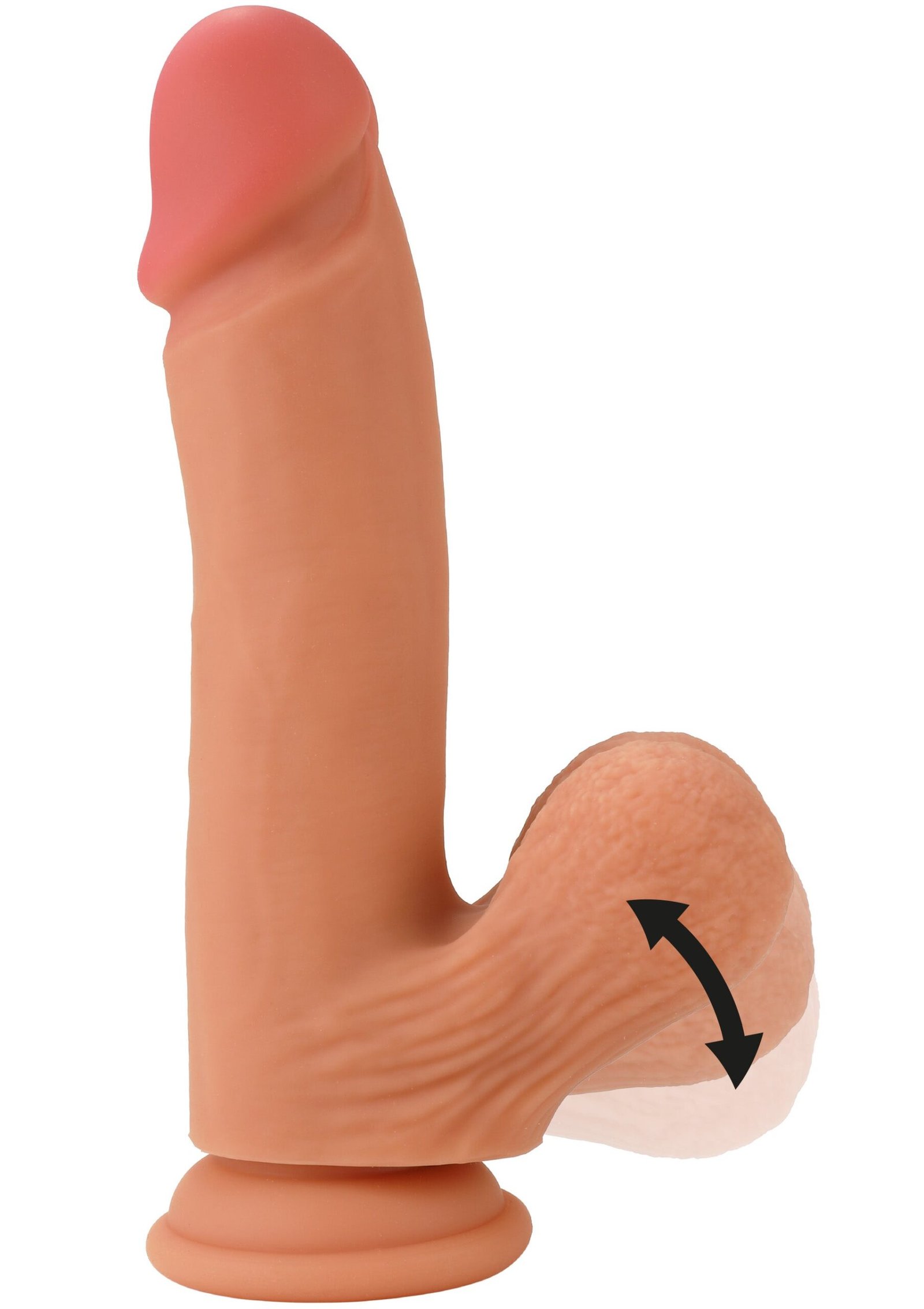 Realistic Dildo Liquid Silicone 19 cm 1