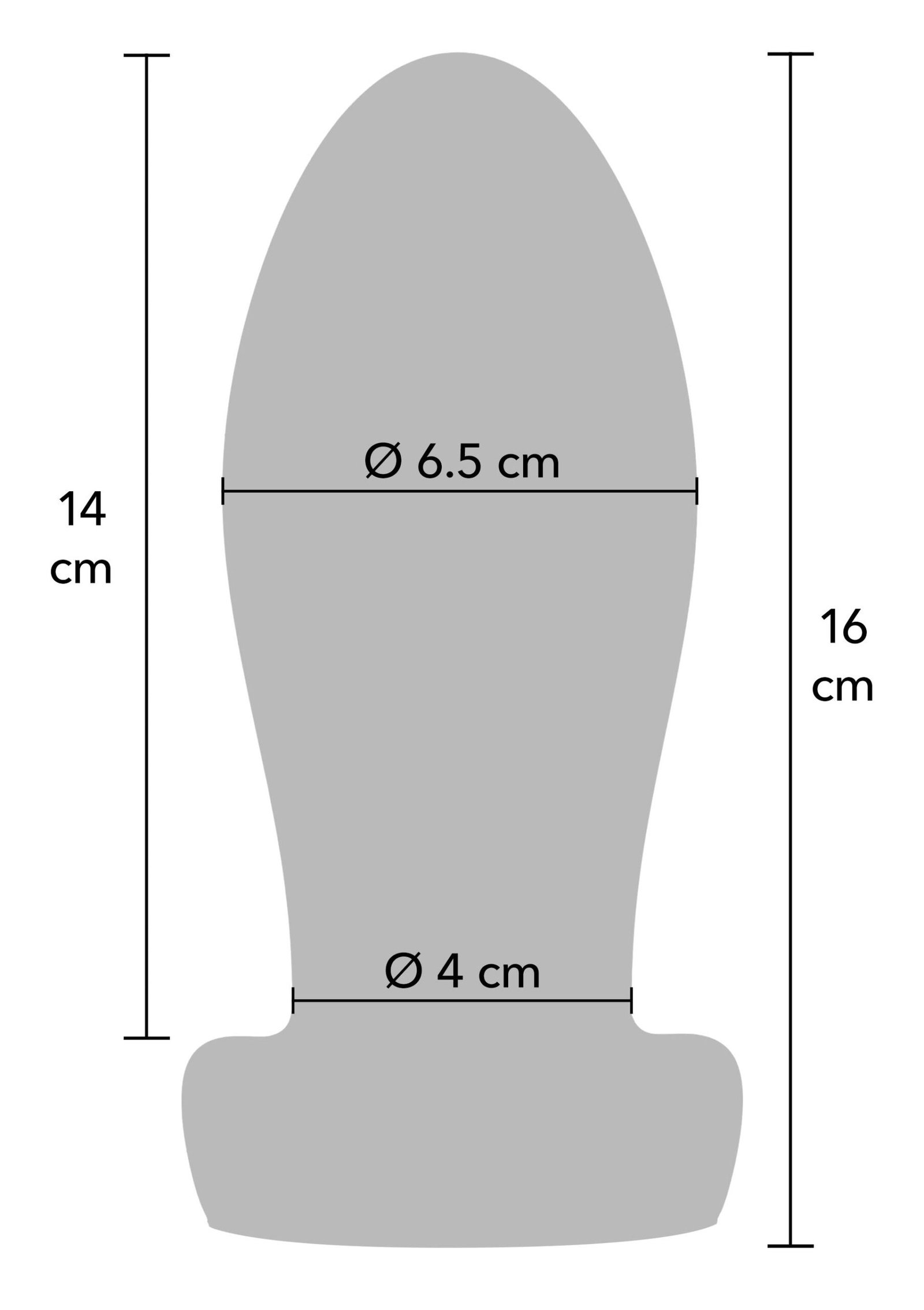 Heavy Anal Stretcher Plug Liquid Silicone L 3