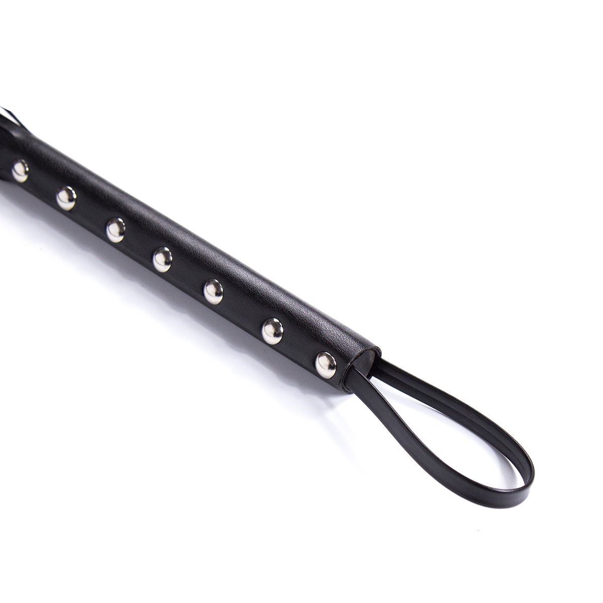 Studded Flogger 60cm Black 3