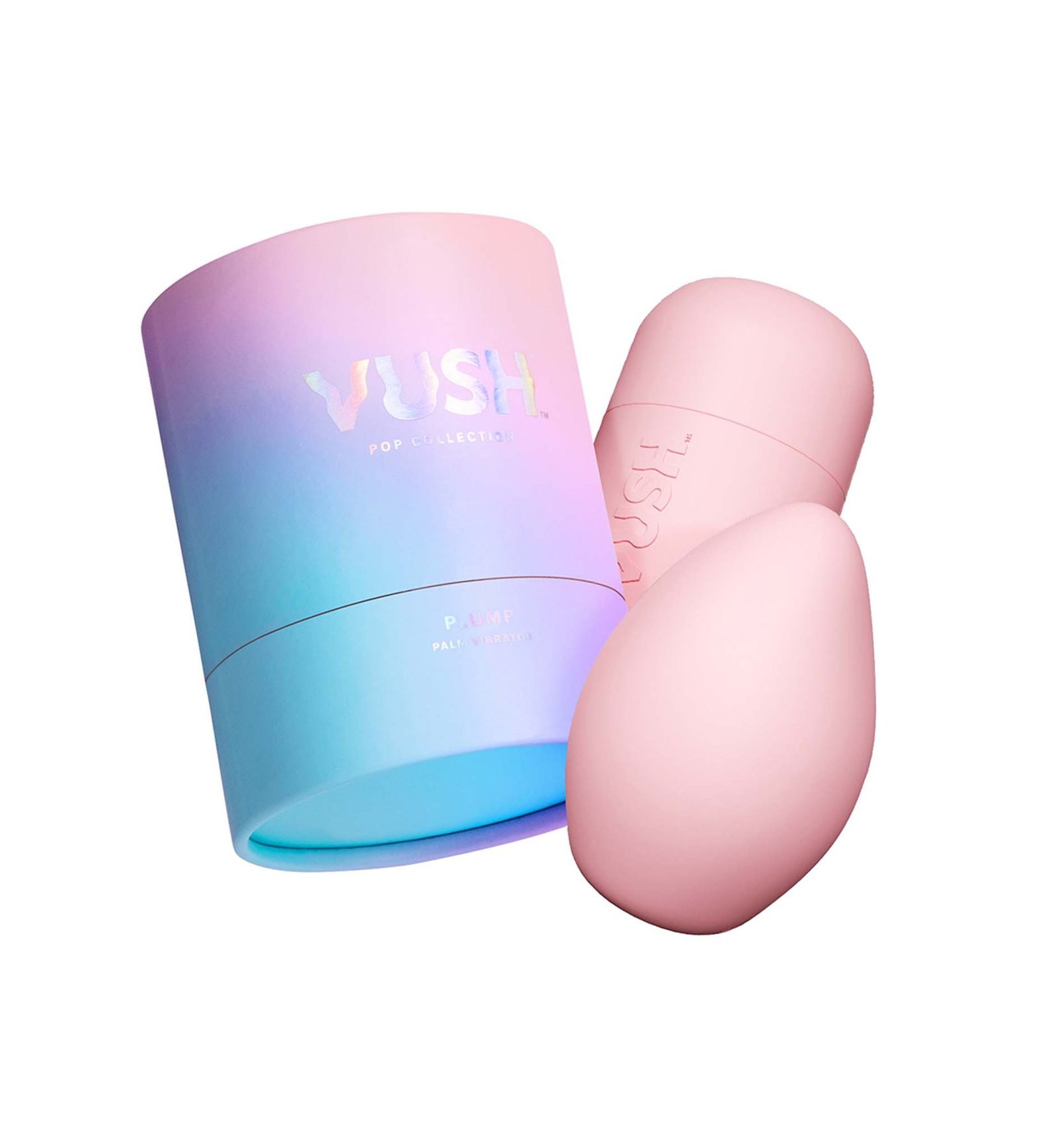 Vush - Pop - Plump Palm Vibrator Pink 4