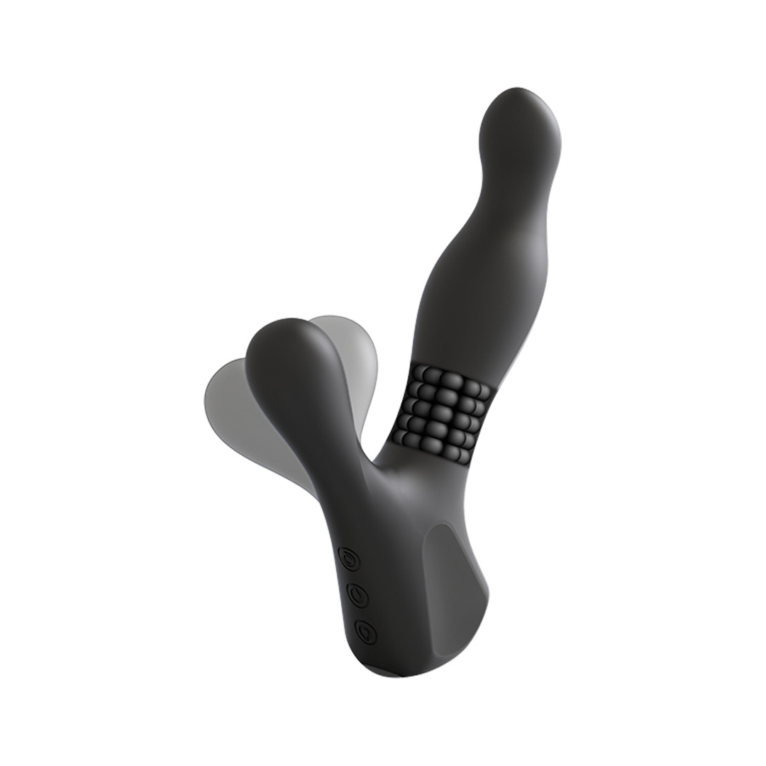 Silicone Prostate Massager with Rotating Edges 4