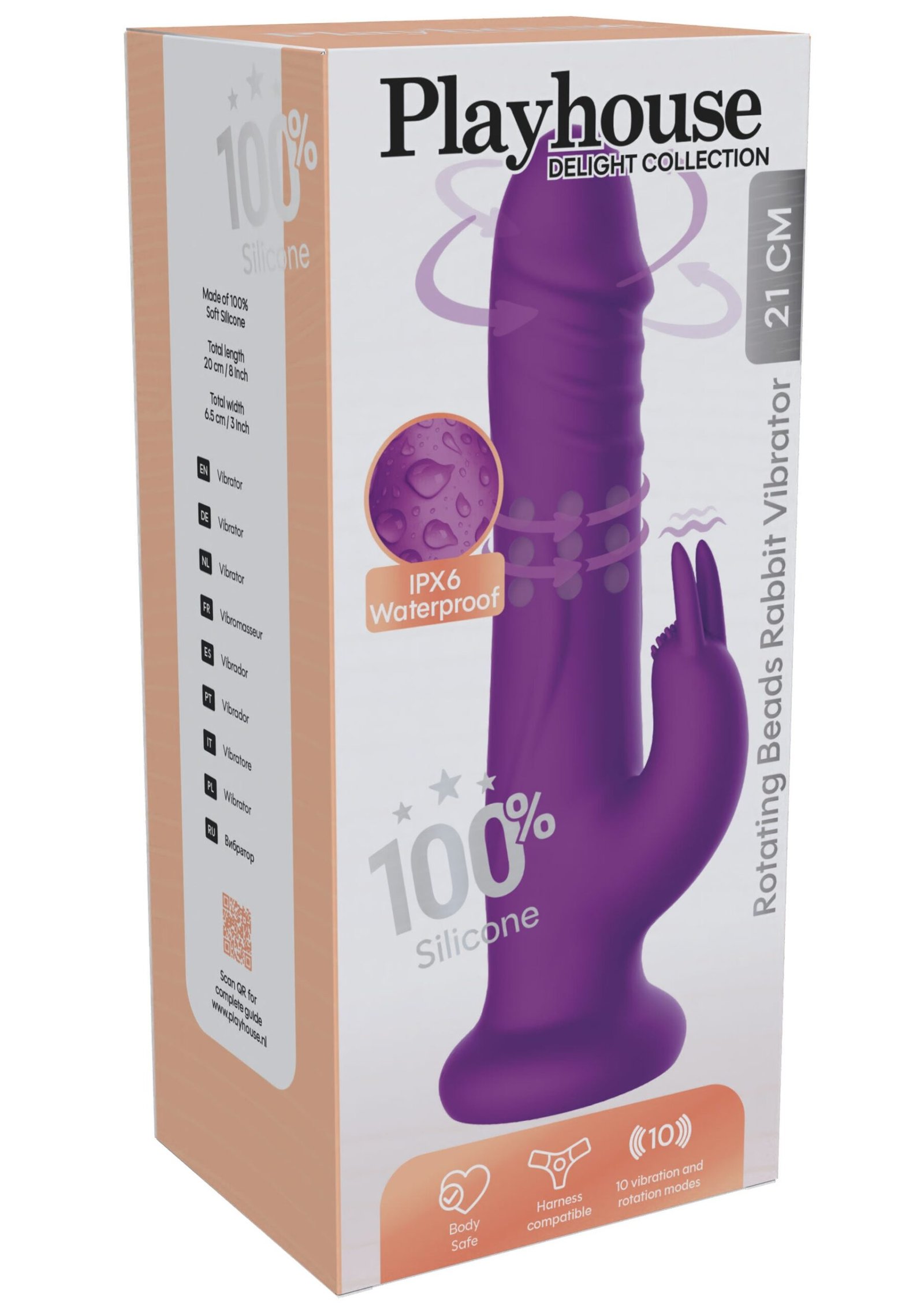 Rotating Beads Rabbit Vibrator 2