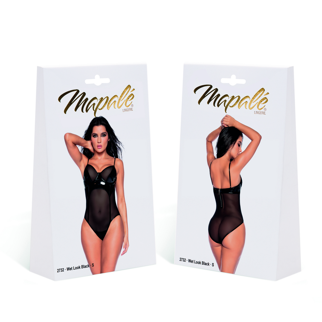 Bodysuit - S - Wet Black 2