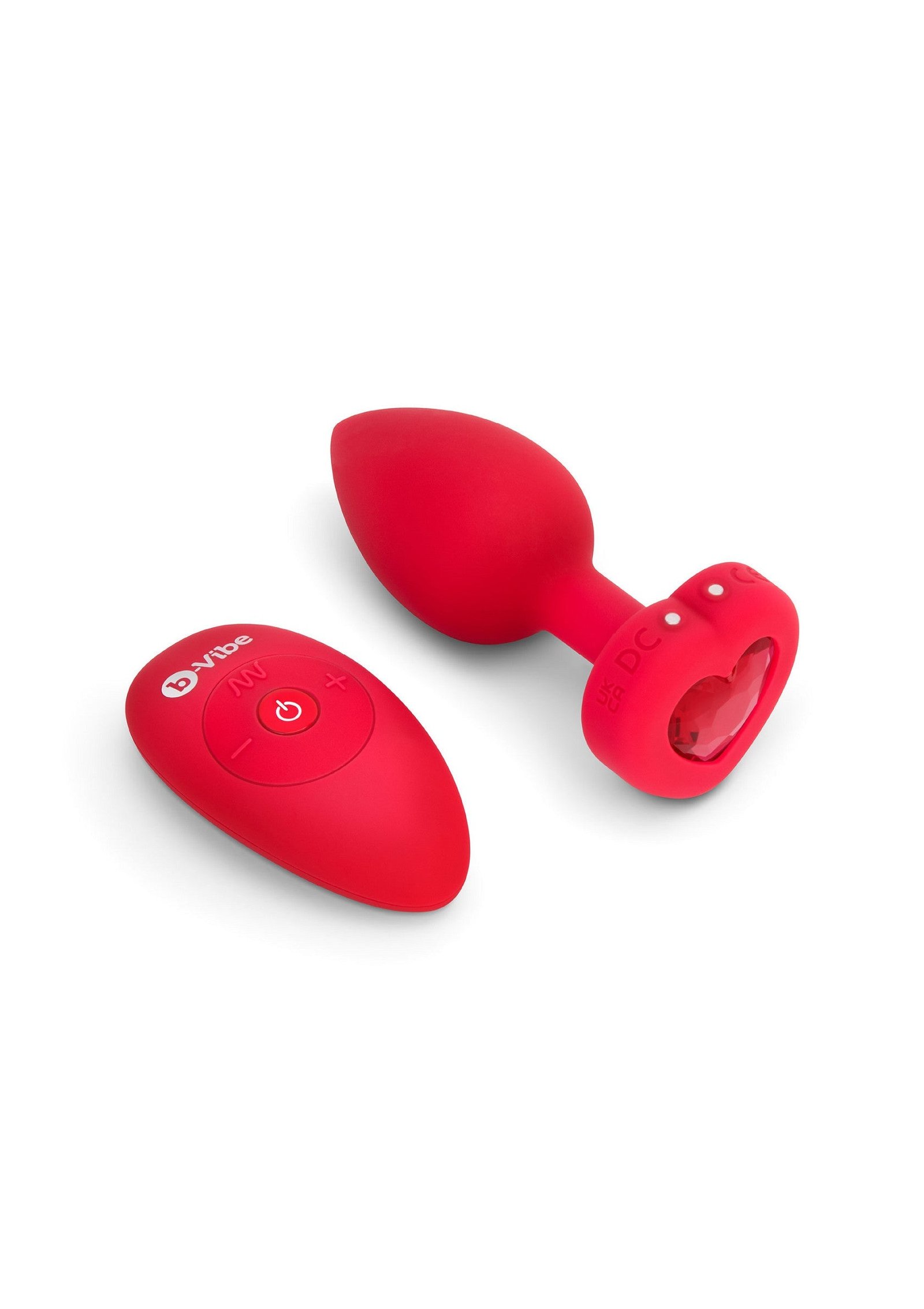 B-Vibe Vibrating Heart Plug M/L 4