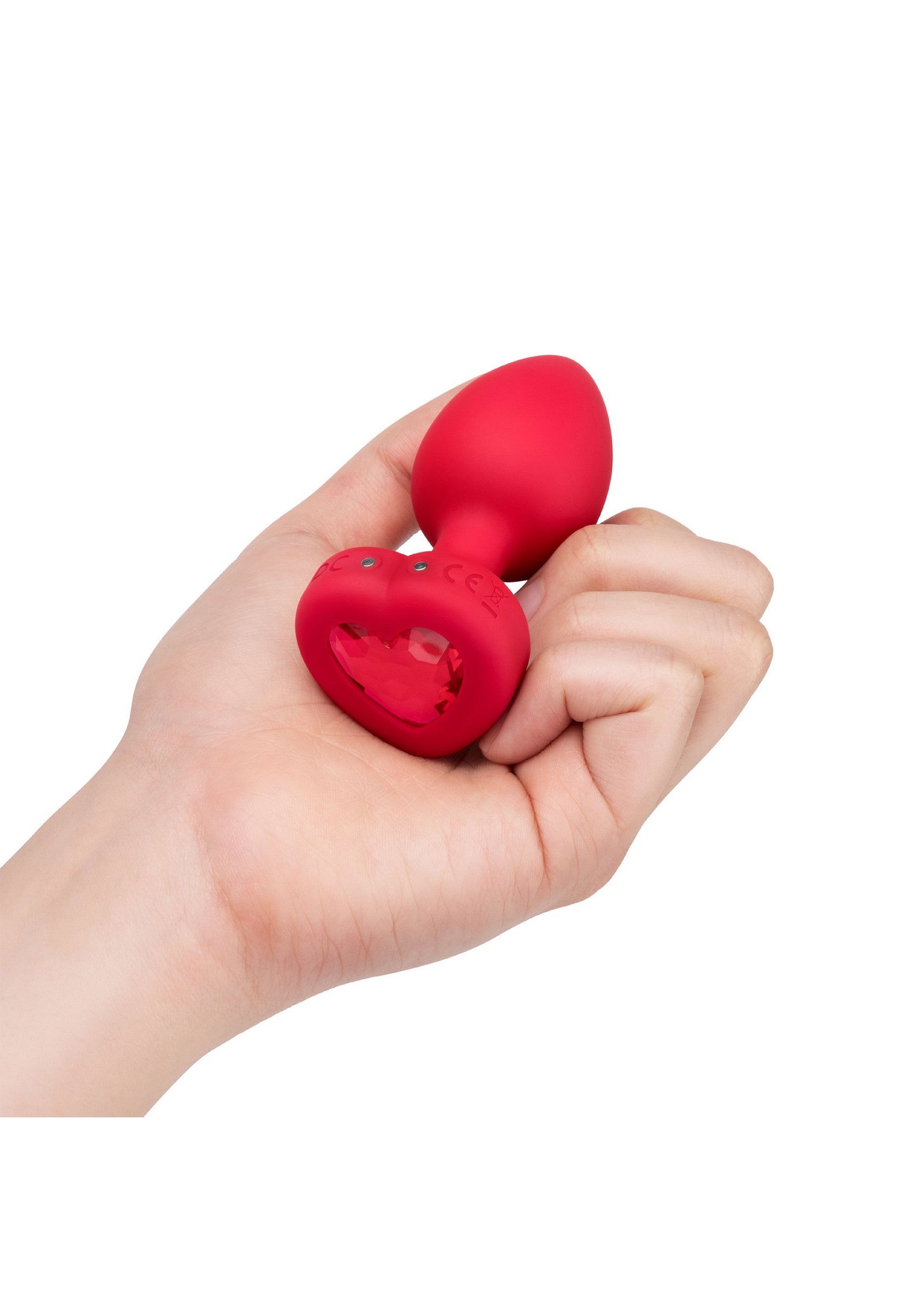 B-Vibe Vibrating Heart Plug M/L 6