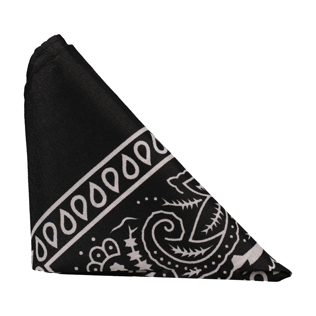 The Code - Silicone Cockring with Bandana - Black 4