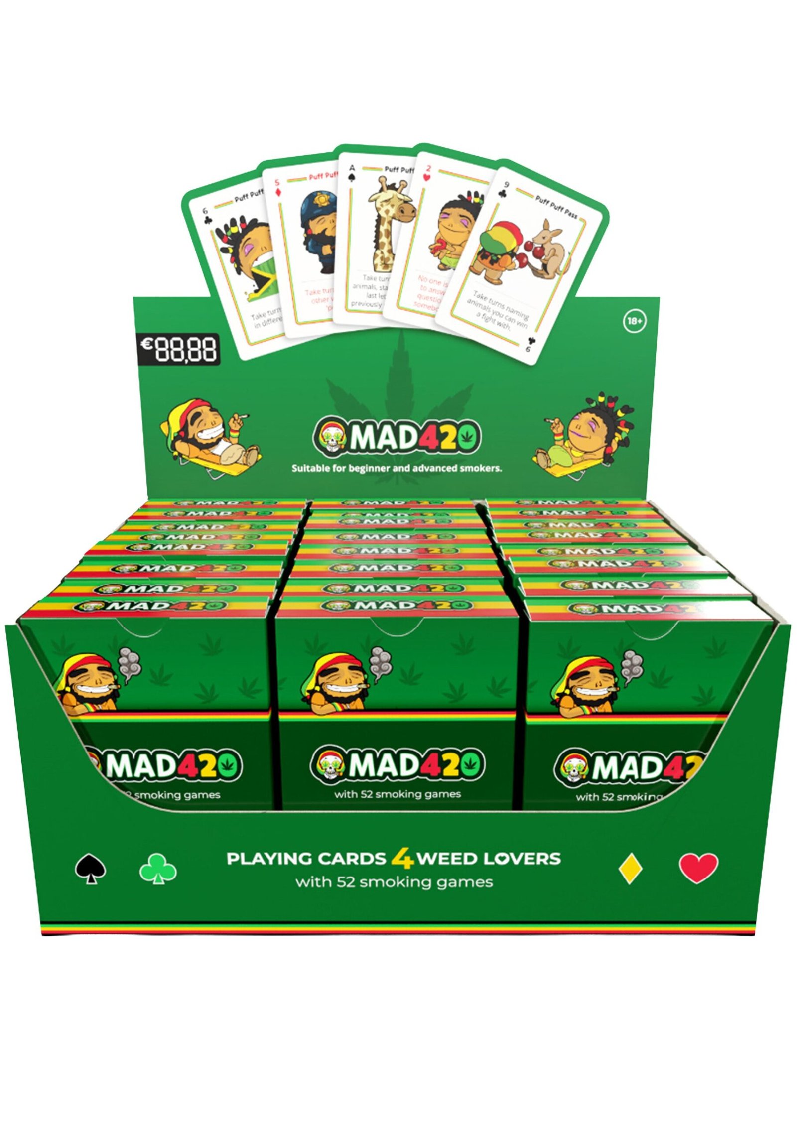 Mad420 Smoking Cards 24 pcs 2