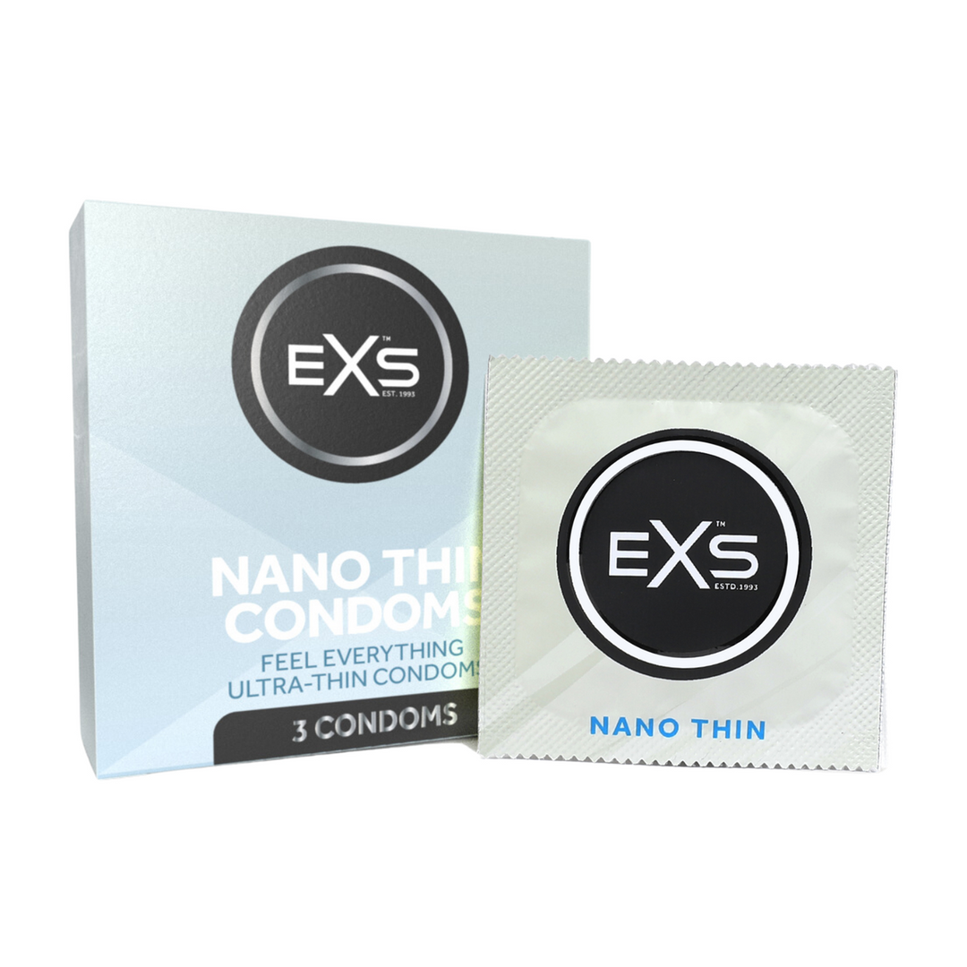 EXS Nano Thin - Condoms - 3 Pieces 1