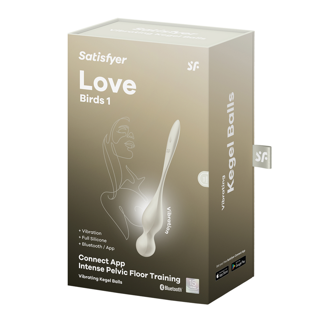 Love Birds 1 - Kegel Exercises and G-spot Stimulation - White 2