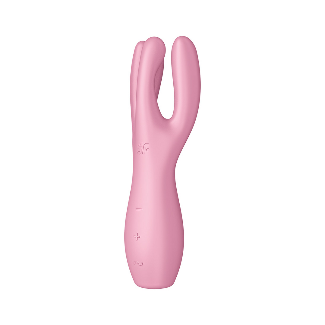 Threesome 3 - Lay-on Vibrator - Pink 1