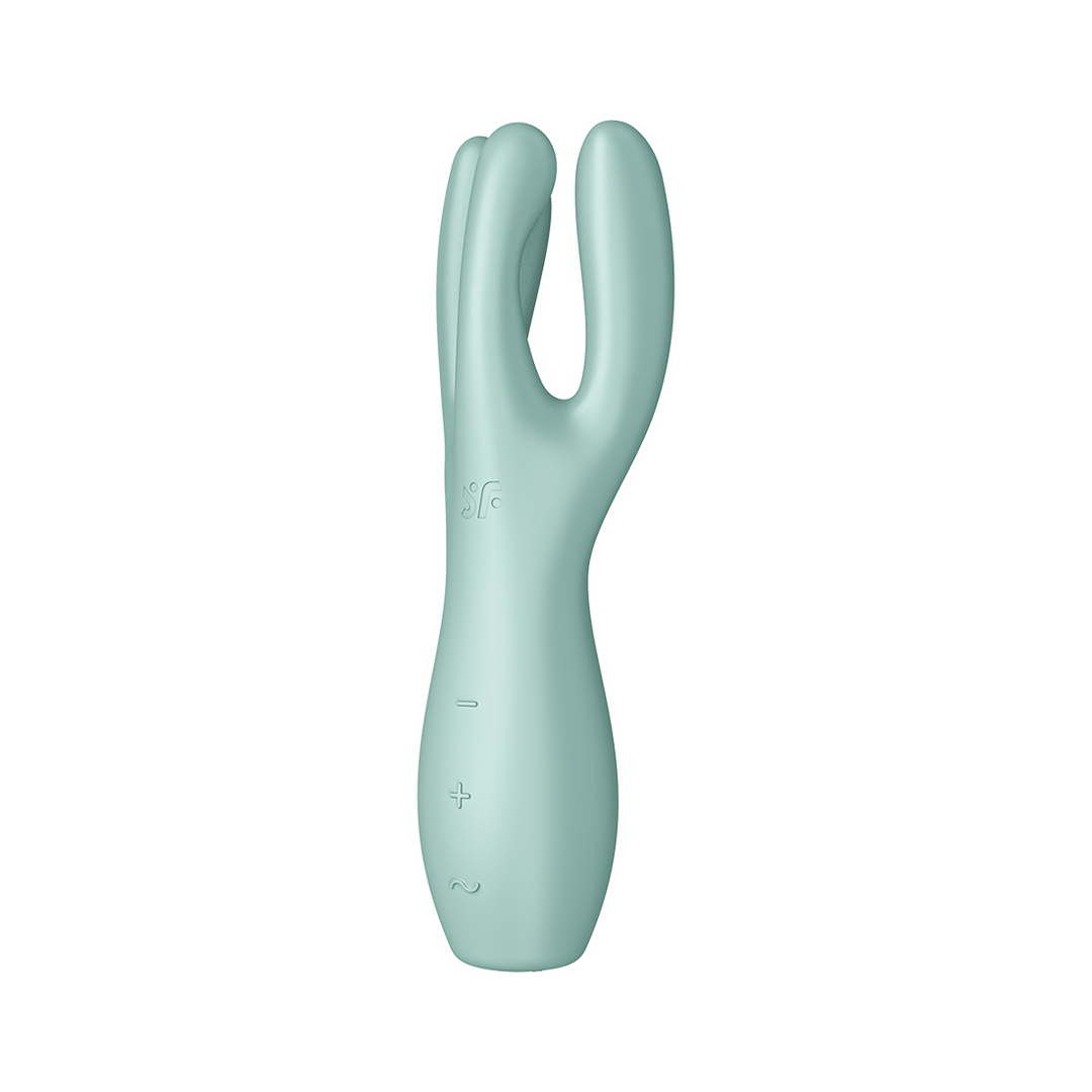 Threesome 3 - Lay-on Vibrator - Mint 1