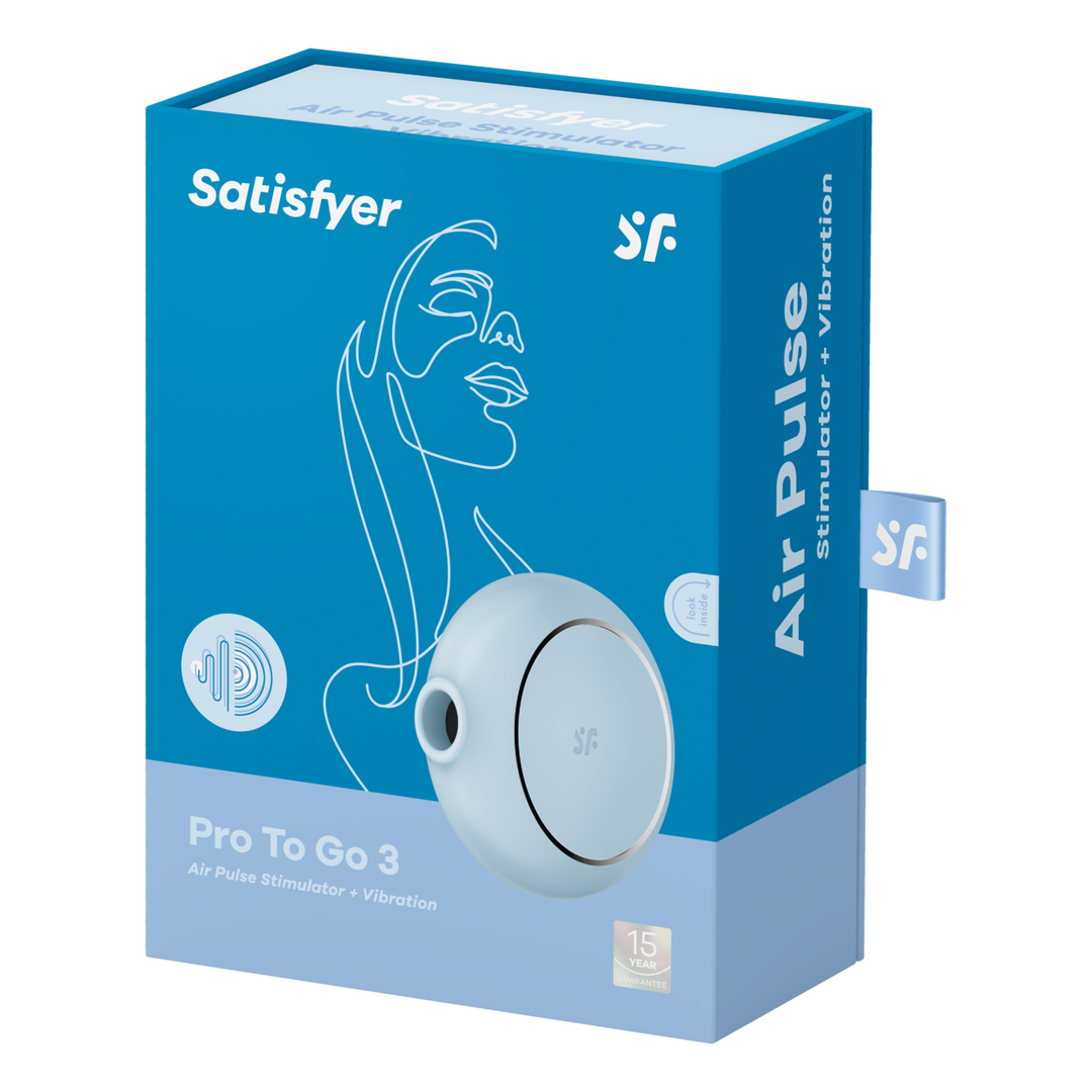 Pro to Go 3 - Air Pulse Stimulator - Blue 2